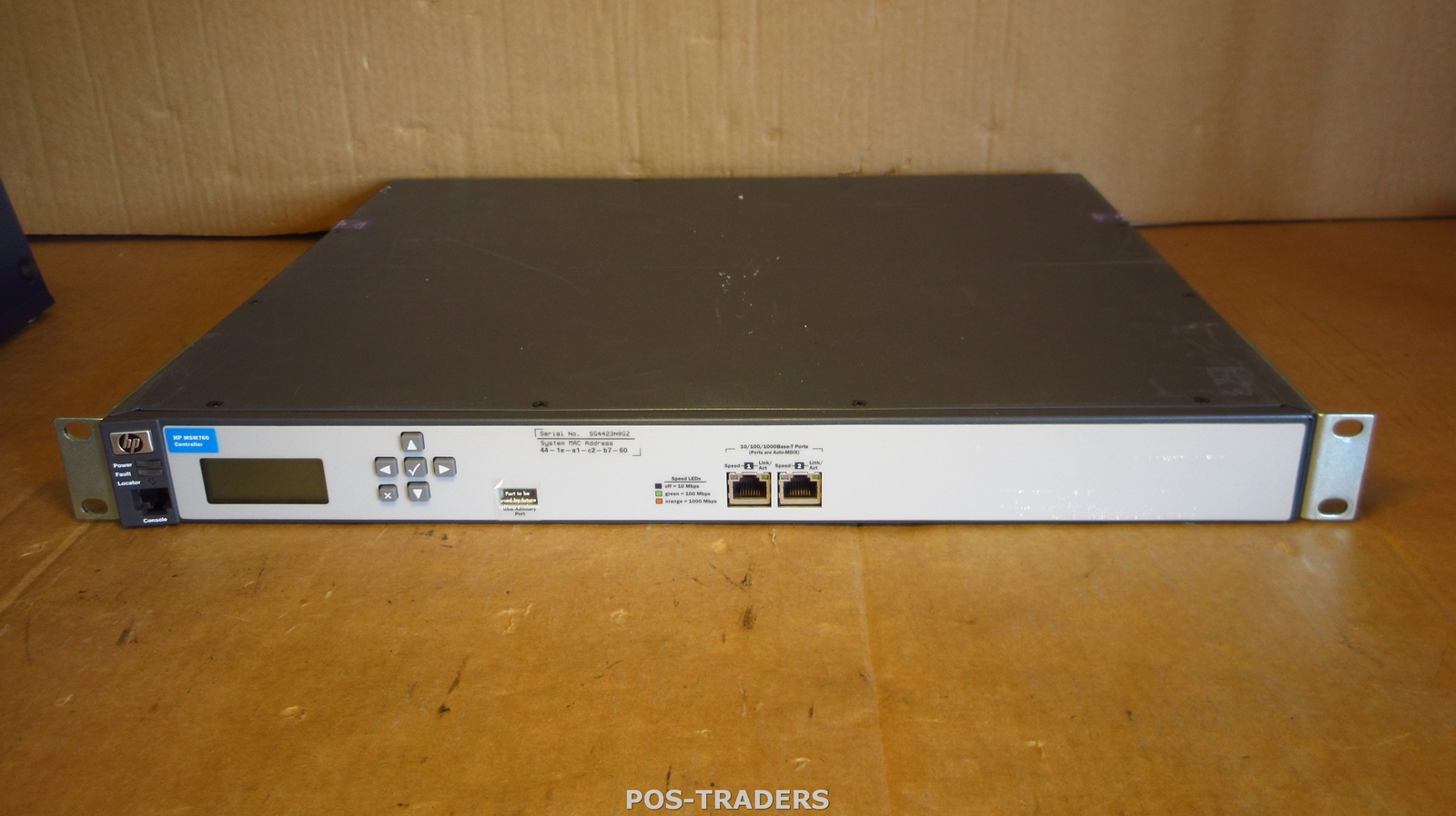 HP MSM760 2-Port Gigabit Network Access Mobility Controller 5070-6579 +RACK EARS