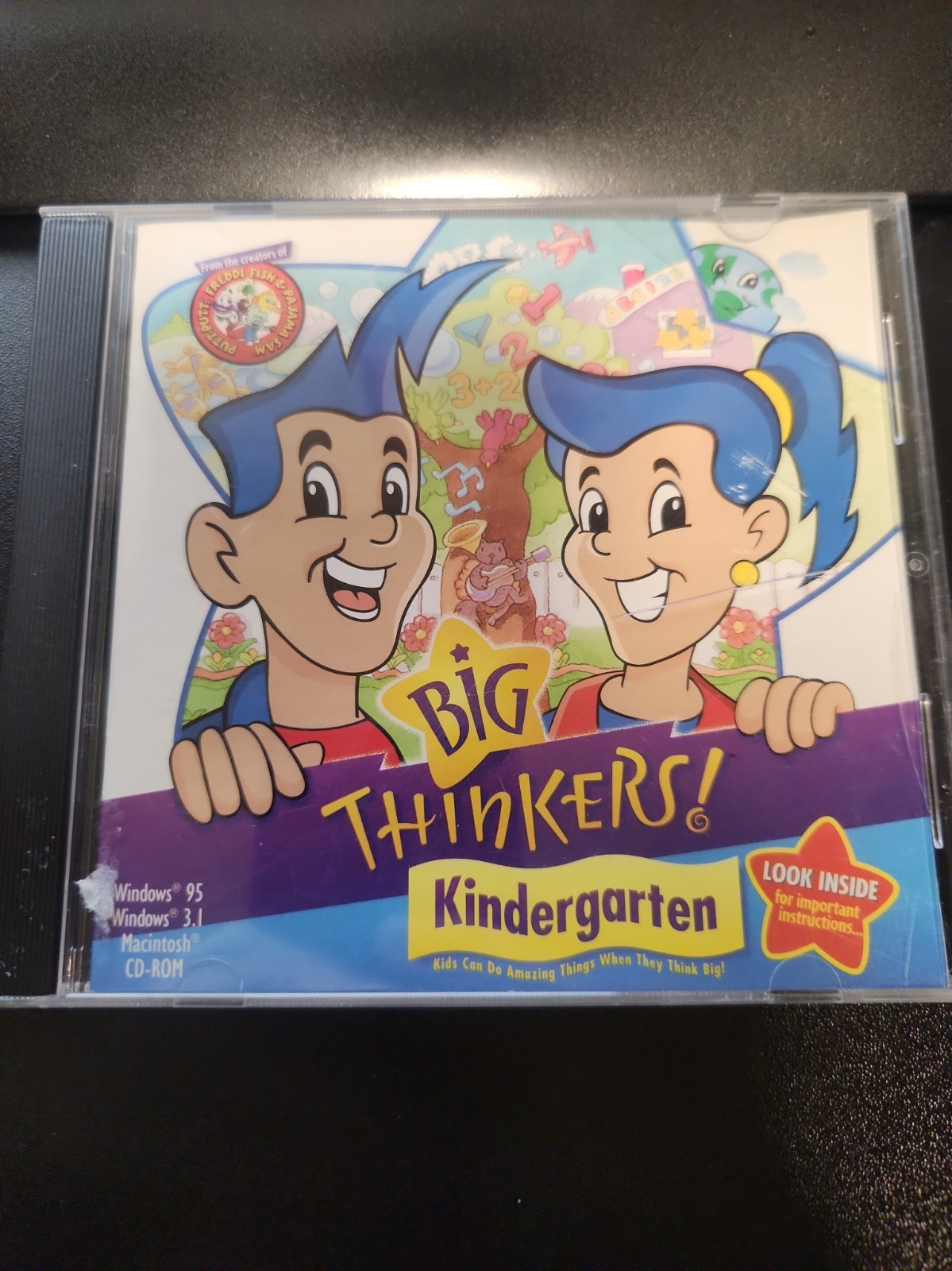 Humongous Big Thinkers Kindergarten CD-ROM Windows/Mac Interactive Learning