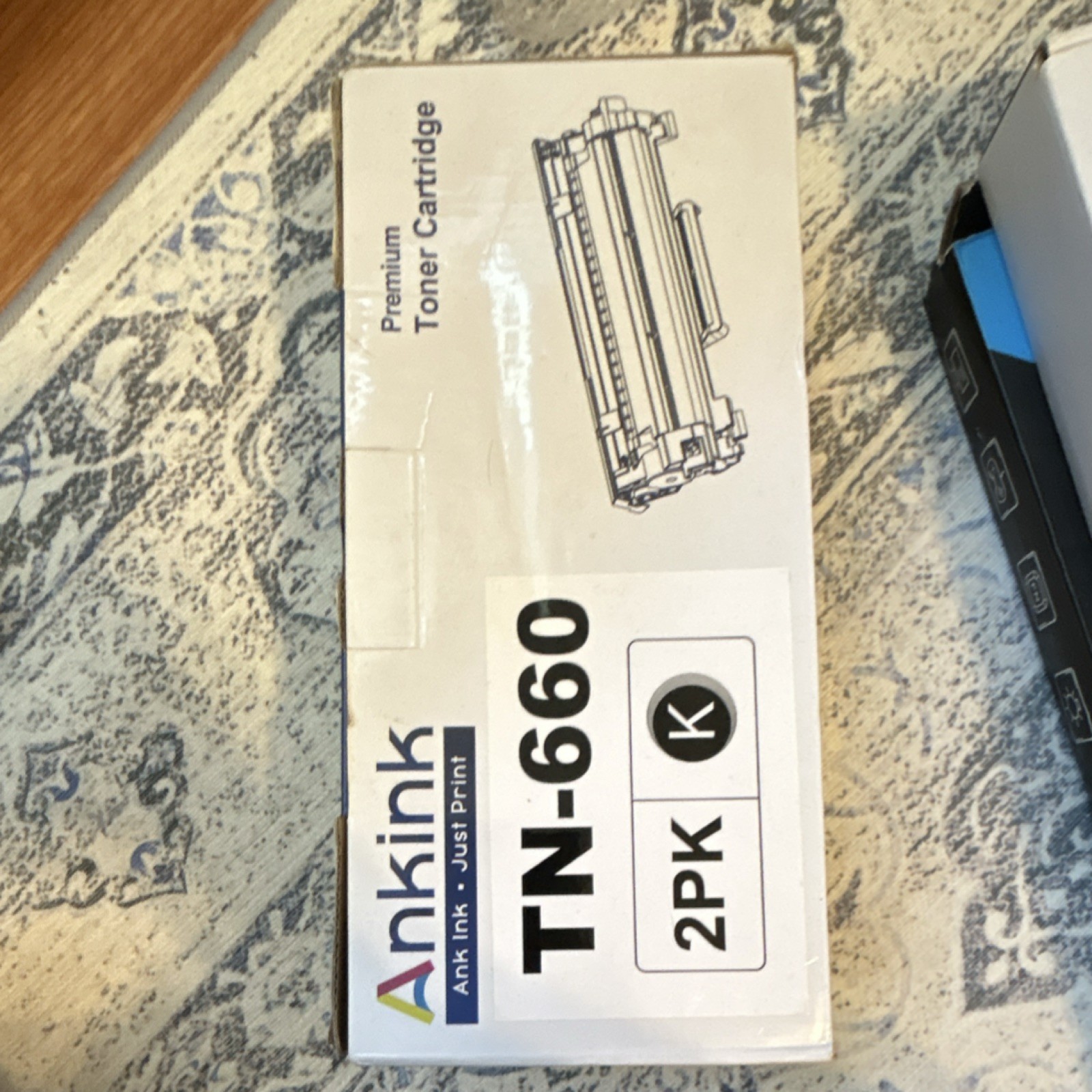 AnkInk TN-660 Premium Toner Cartridge 2-Pack Black For Brother HL-L2320D