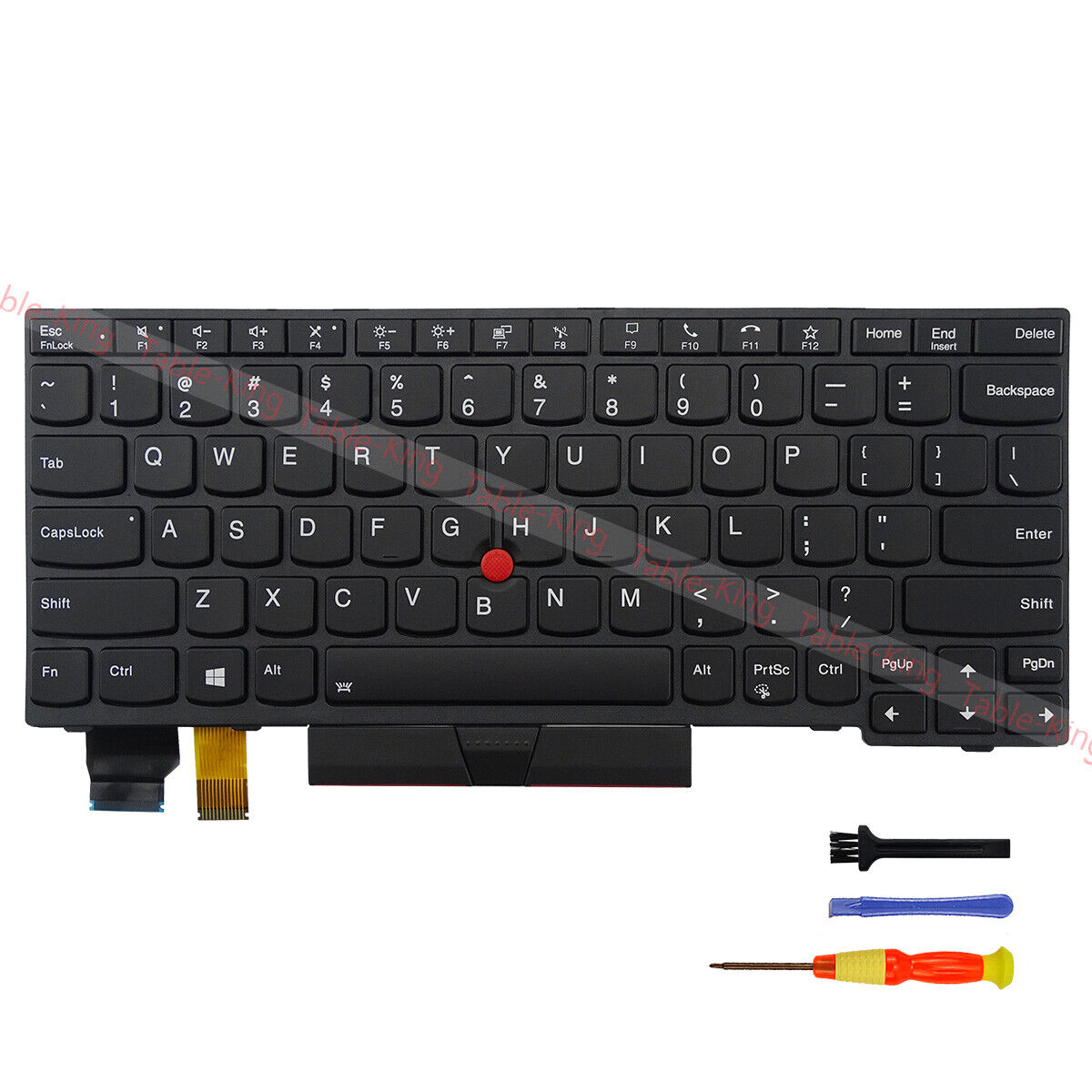Backlit Keyboard for Lenovo Thinkpad X13 Gen1/L13 Gen2/S2 5th (US Layout)