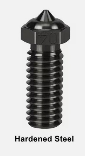 Hardened Steel Nozzle QIDI TECH Q1 Pro/ X-Plus 3/ X-Max 3/X-Smart 3 0.2mm NOT .4