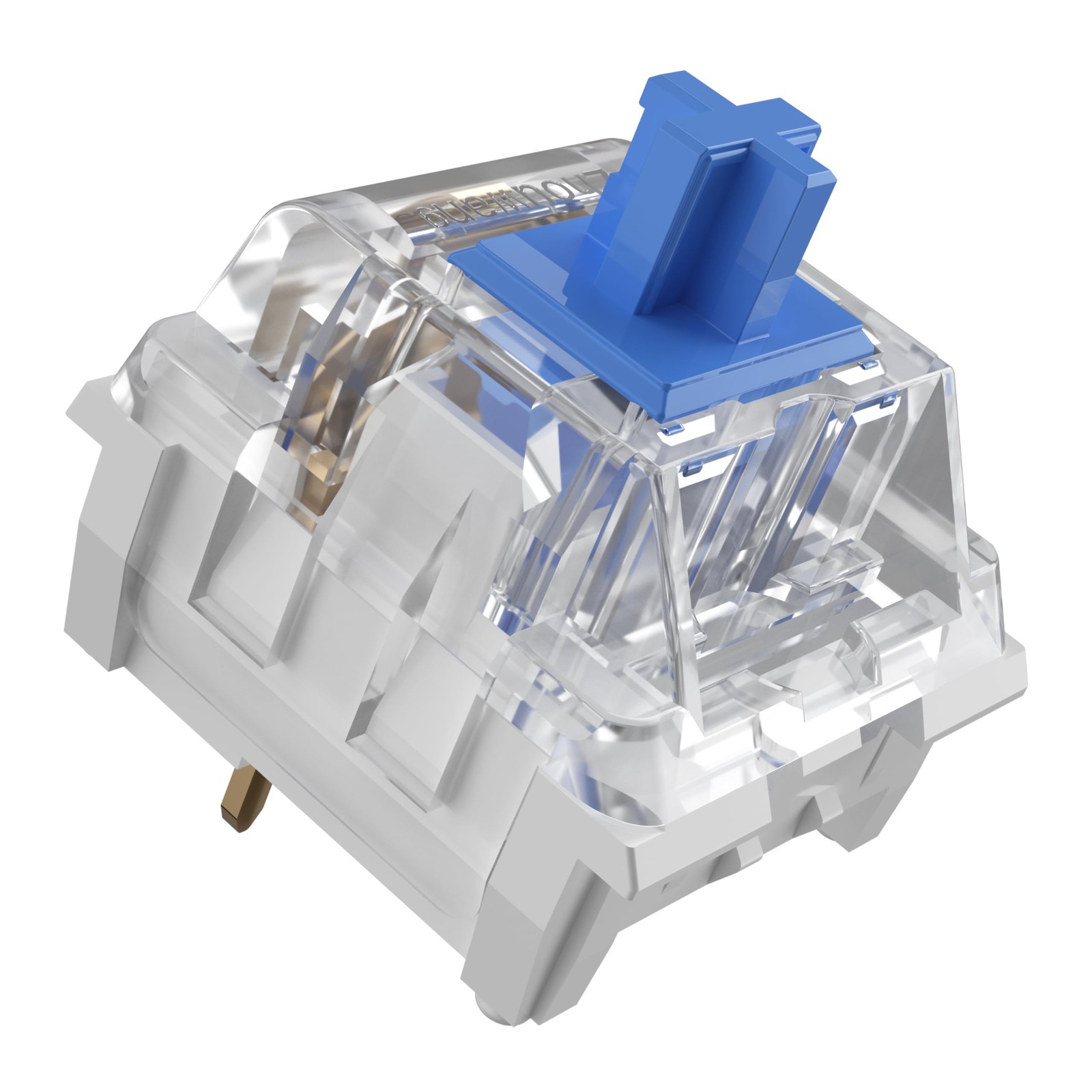 Zhouwang 10PCS Blue Switches,3 Pin Replacement Dustproof 10Pcs,