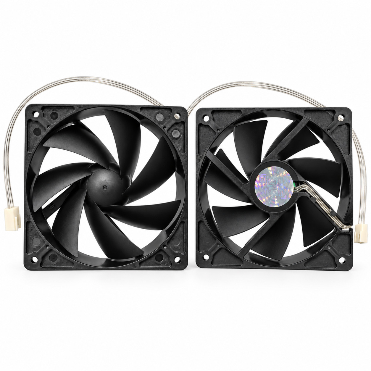 2-Pack iXtrema PRO IXP-76-14 120mm Quiet Cooling Fan 1200RPM 14dBA 72CFM