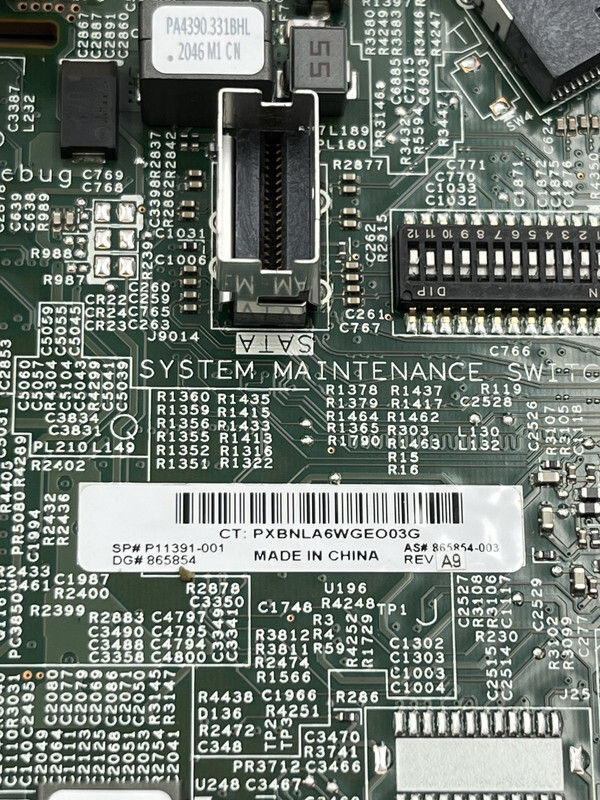 HP PROLIANT DL380E/DL360E GEN 8 SYSTEM BLADE SERVER MOTHERBOARD 664705-002