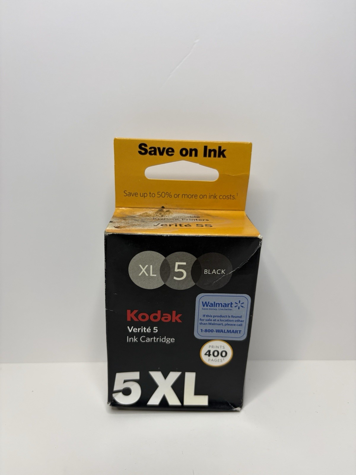Kodak Verite 5 Ink Cartridge XL Black New High Yield 400 Pages SEALED