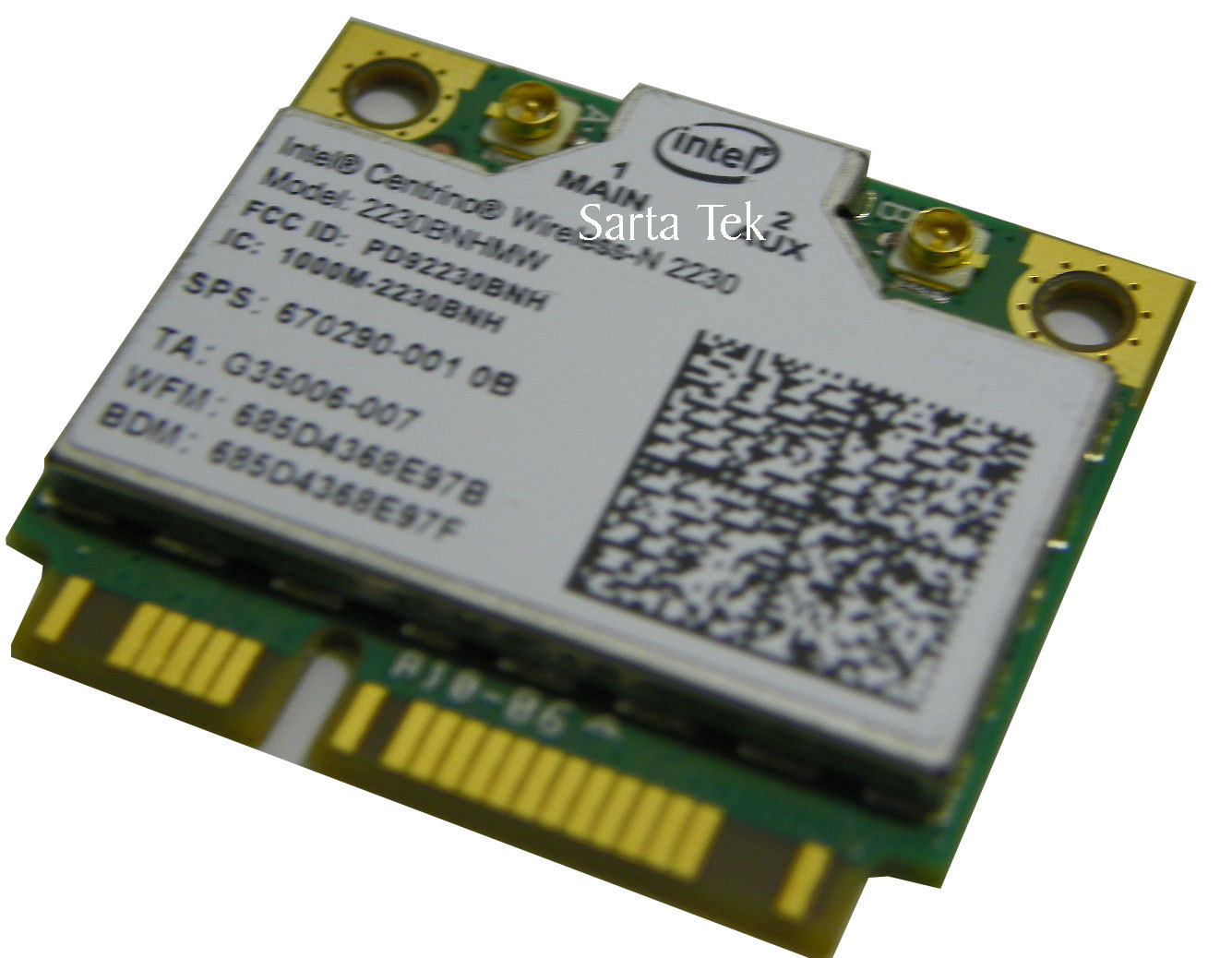 OEM HP 670290-001 Intel Centrino Wireless-N 2230 2230BNHMW bgn BT PCIe Half
