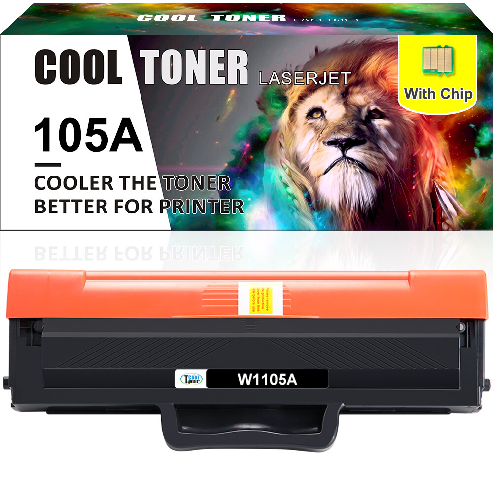 W1105A BK Toner Cartridge Compatible with HP 105A MFP 137fnw 135w 107a 107w Lot