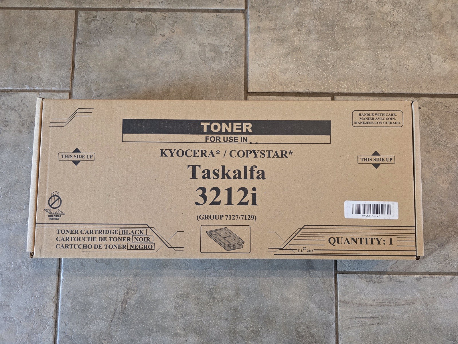 Kyocera / Copystar Taskalfa 3212i (group 7127/7129) Black Toner Cartidge