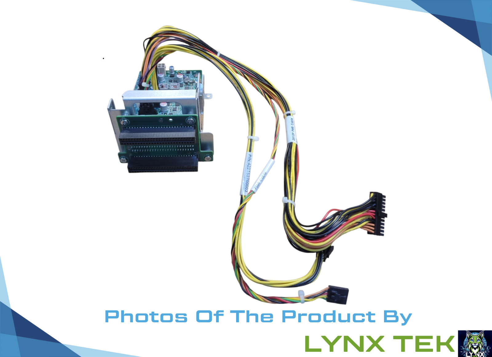 CRPS Power Distribution Board Backplane for DPS-1200AB-4 M5619T26-PBP w/ Cables