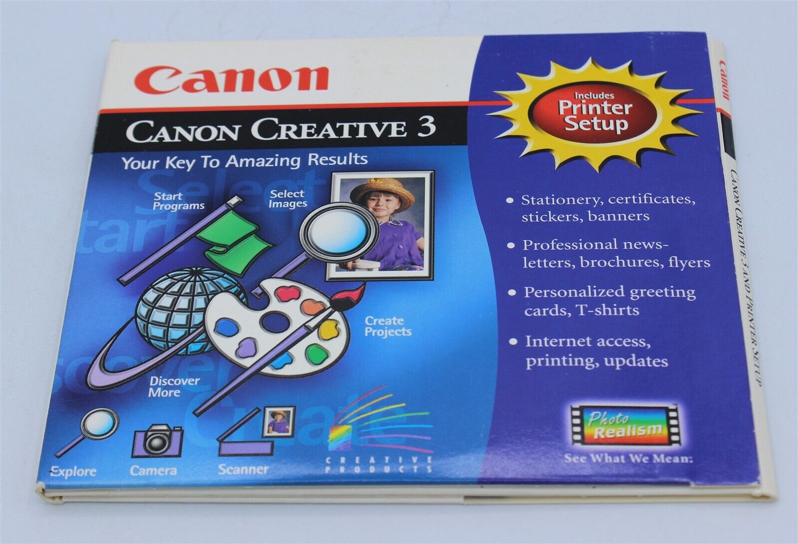 Canon Creative 3 - For Windows 95, 98 and 3.1