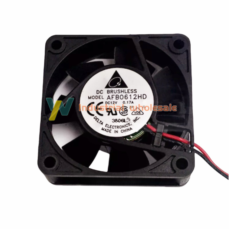 1PC new DELTA 6cm server fan double ball 6020 12V 0.17A AFB0612HD cooling fan