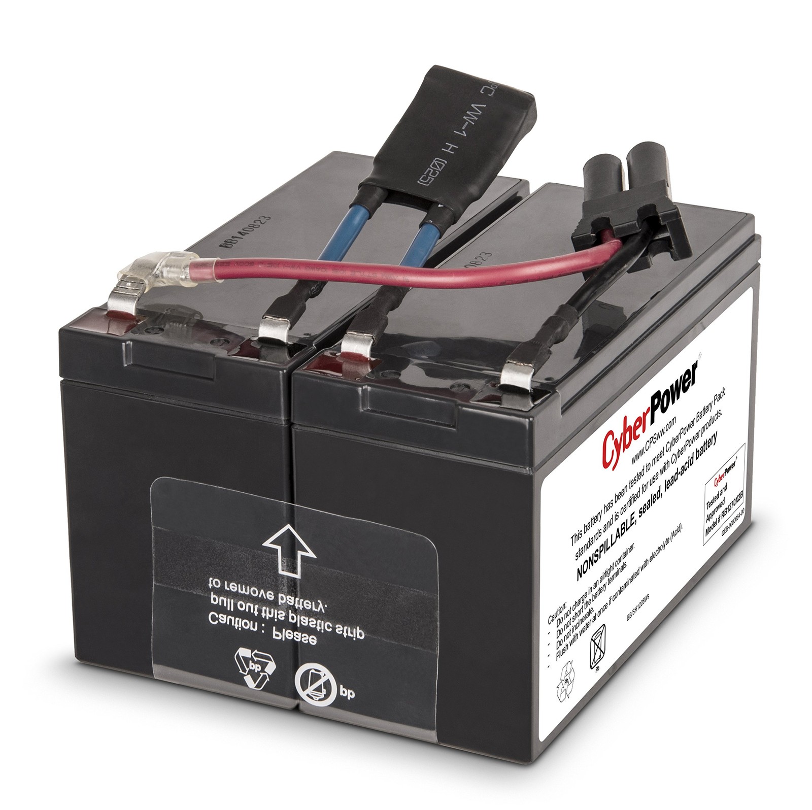 CyberPower RB1270X2B UPS Battery Cartridge 12V 7AH