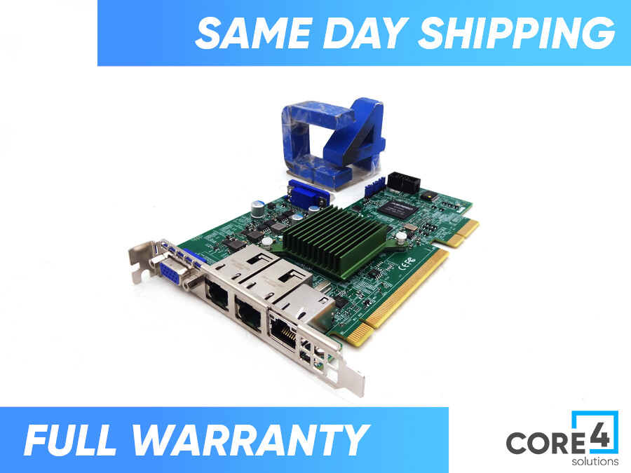SUPERMICRO AOM-X10QBI-A AOM 1X VGA DUAL 10GBASE-T IPMI VGA X540 NIC AST2400