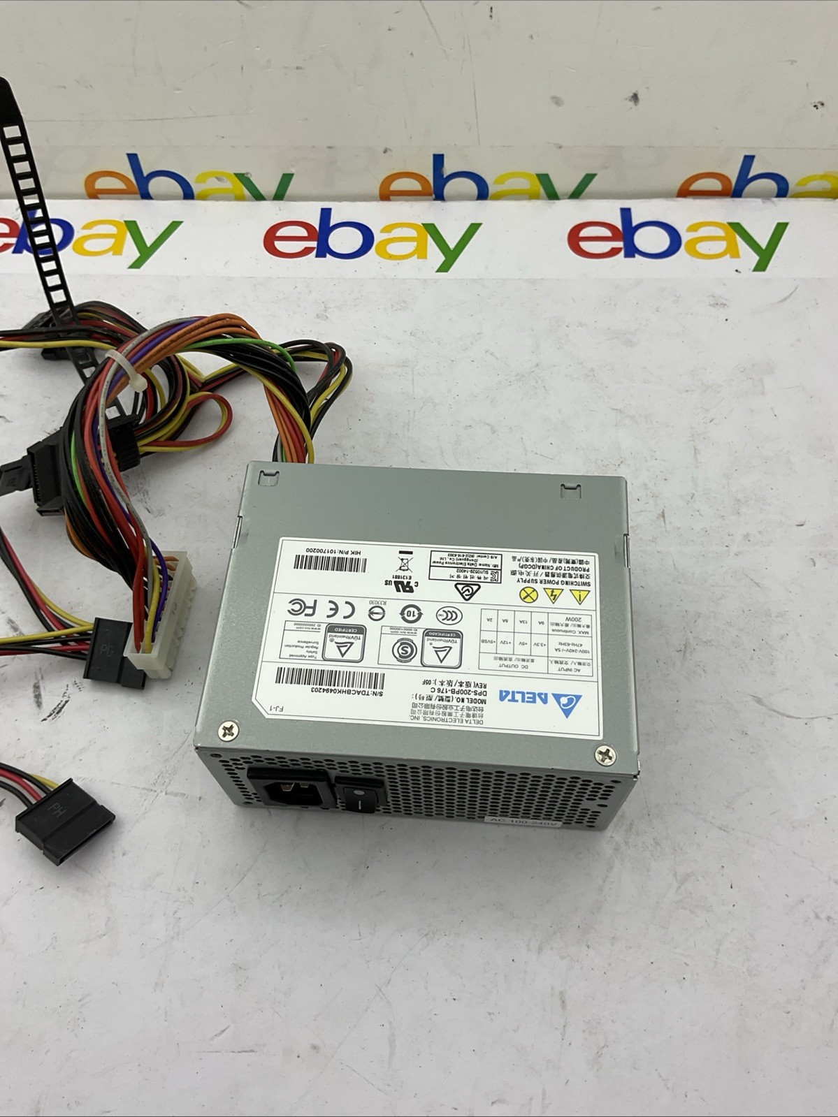 Delta DPS-200PB-176C Surveillance NVR  200W Power Supply Tested 