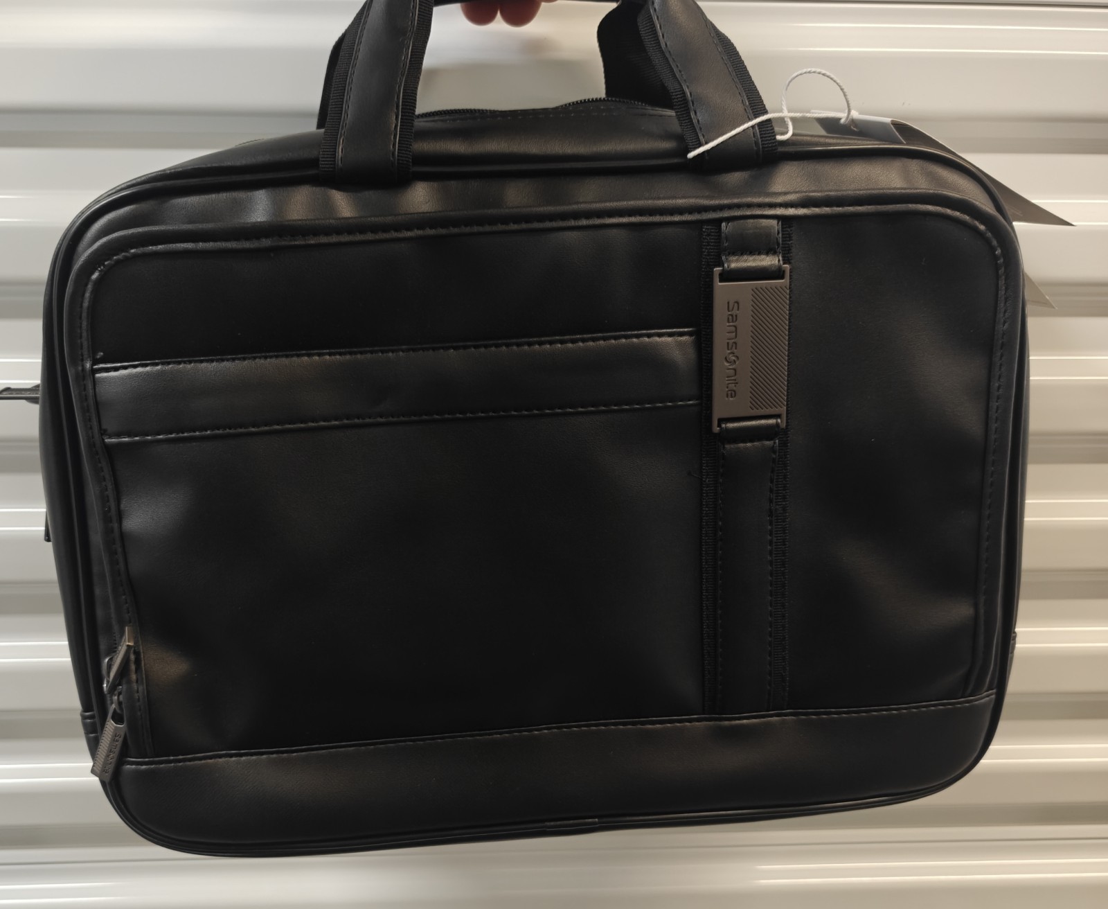 Samsonite High Street Laptop Briefcase Leather 15.6” With Strap