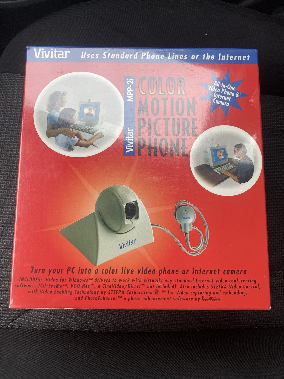 1996 VIVITAR MPP2i NEW SEALED IN BOX Color Motion Picture Phone All-In-One RARE