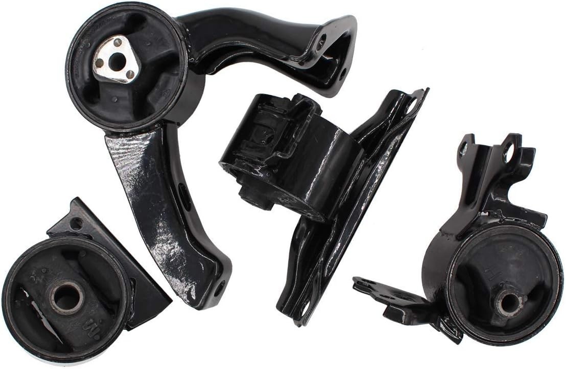  Pack of 4 Engine Motor Transmission Mount Front Rear Kit for Dodge Caliber & 