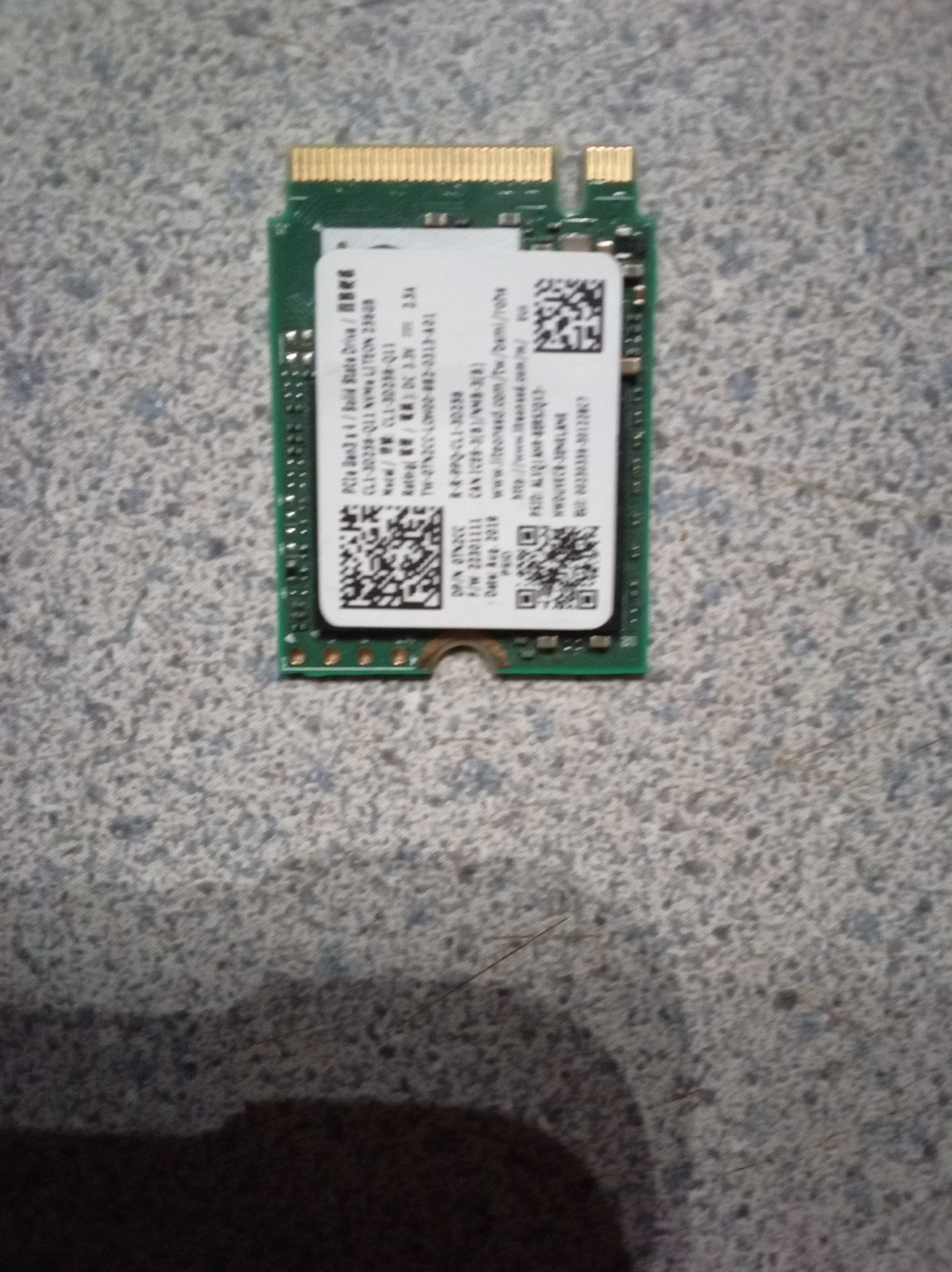Misc,256GB NVMe M.2 2242 PCIe WINDOWS 11 PRO UEFI INSTALLED & ACTIVATED