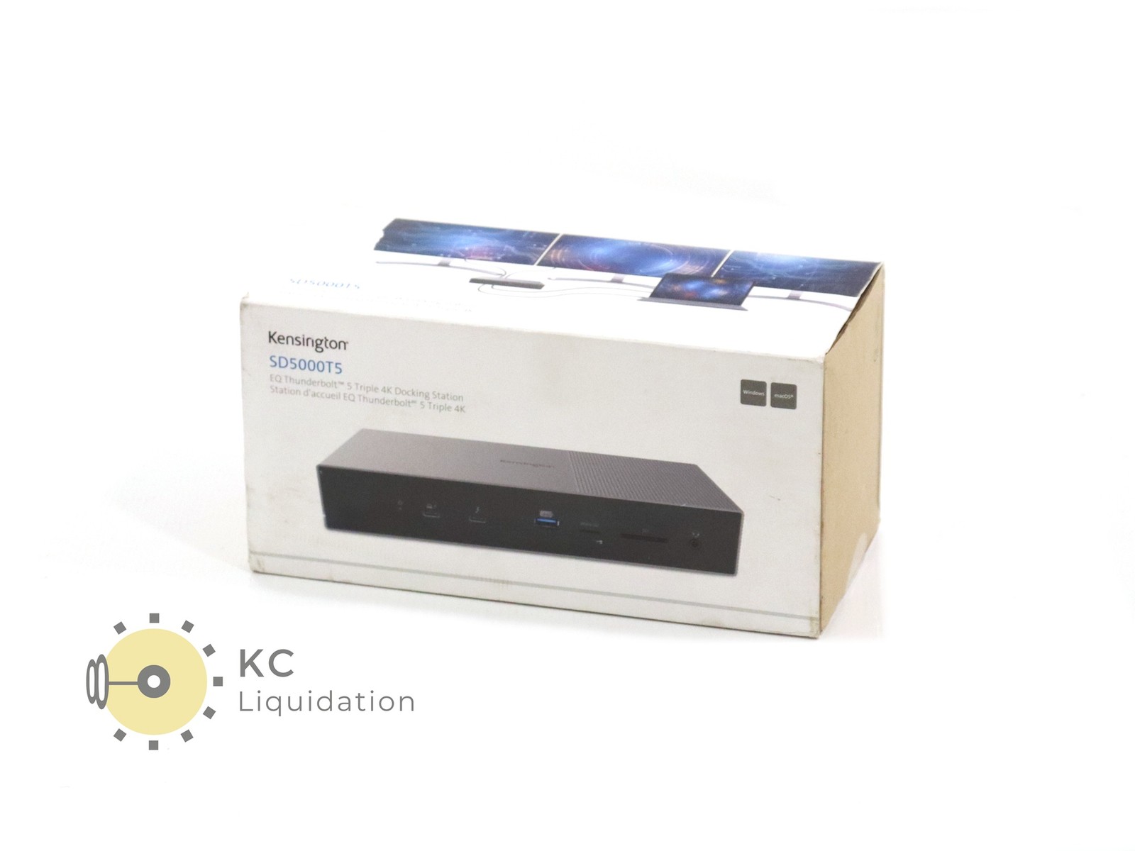 Kensington SD5000T5 EQ Thunderbolt 5 Triple 4K Docking Station