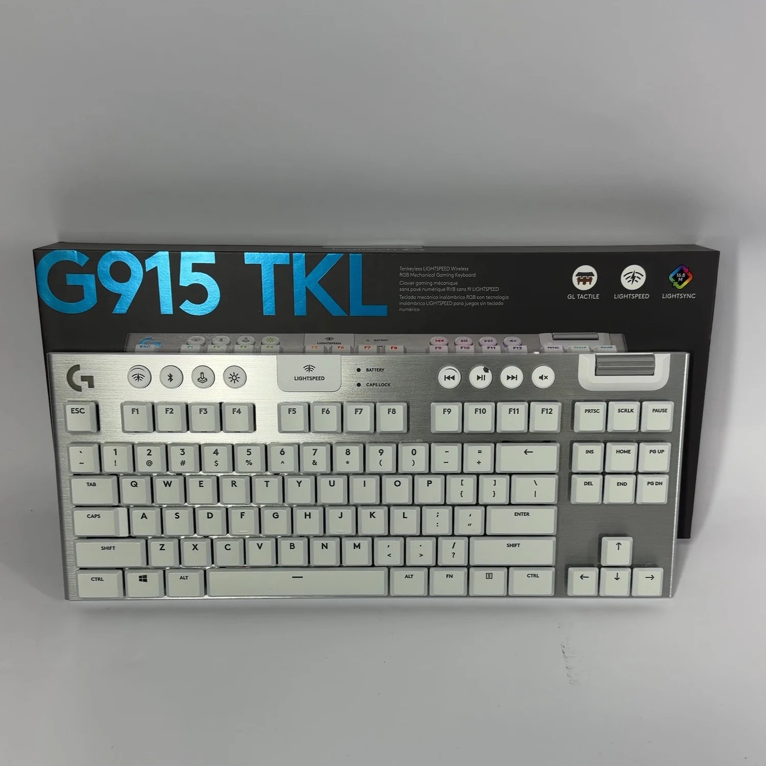 Logitech G915 TKL 920-009660 Wireless Keyboard Mouse Combo White