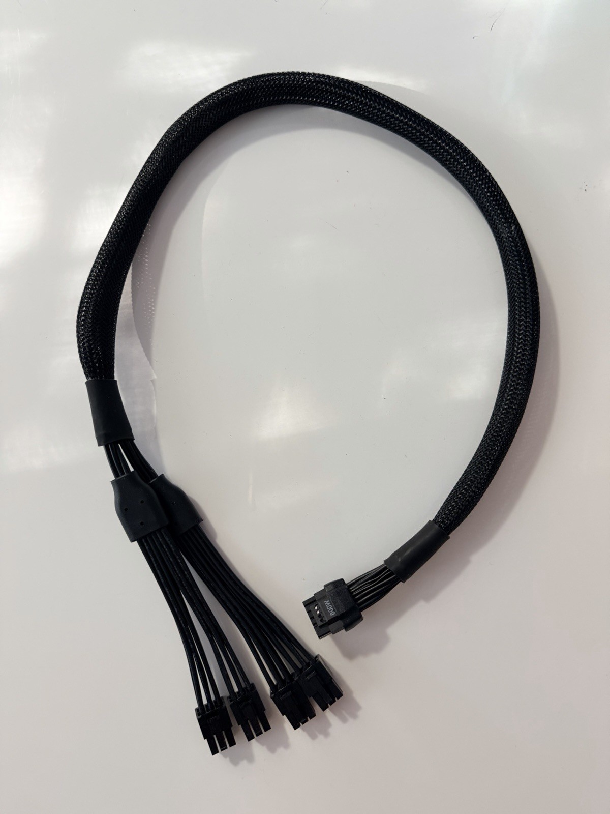 600W 4 PCIe 6-Pin to 12V HPWR Connector Cable