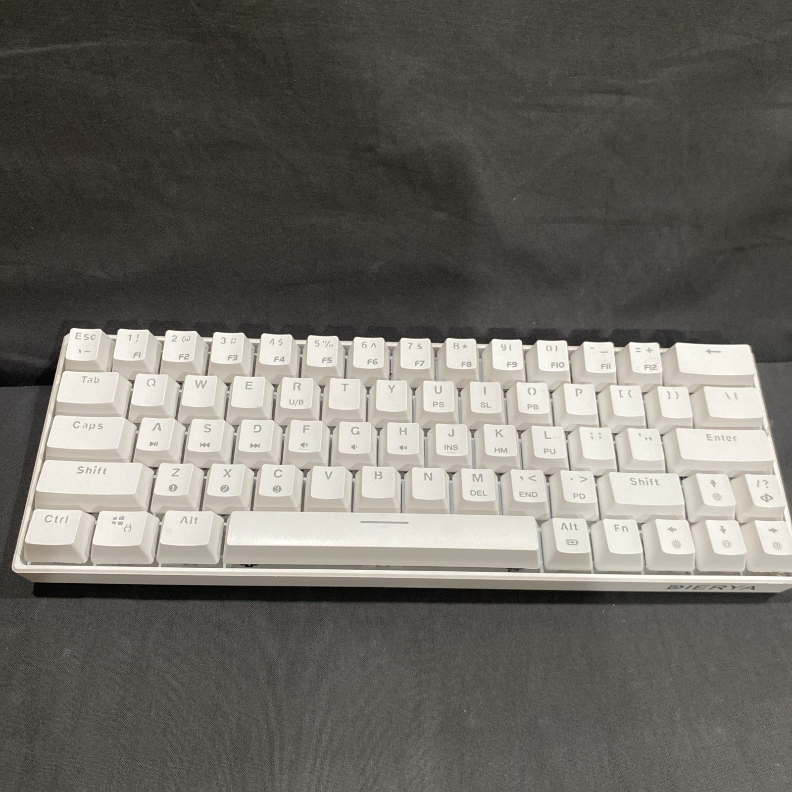 DIERYA 60% Mechanical Keyboard, DK63 LED Backlit Ultra-Compact 61 Keys