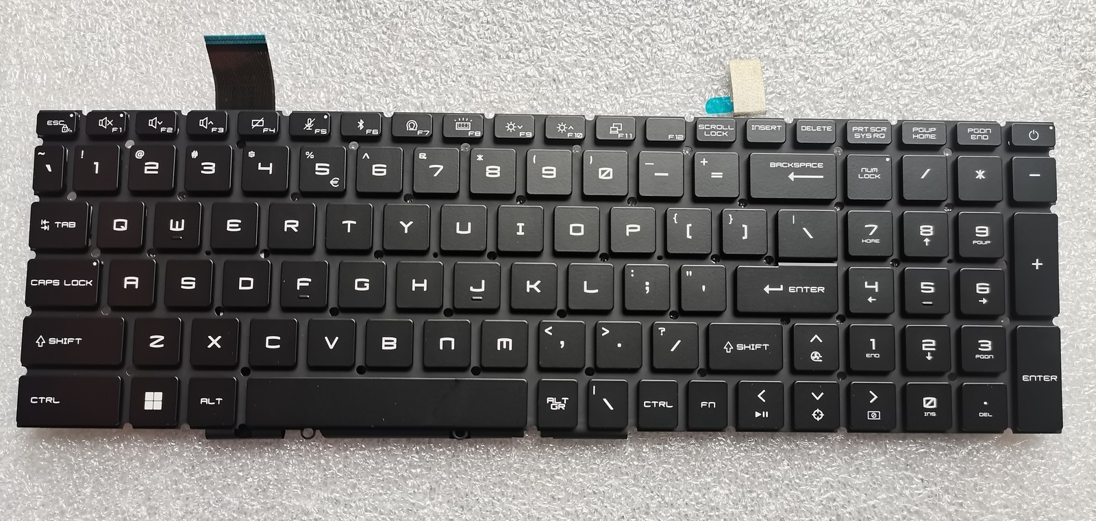 New for MSI Raider A18 HX A7VIG MS-1822 Per-key RGB backlit US English keyboard