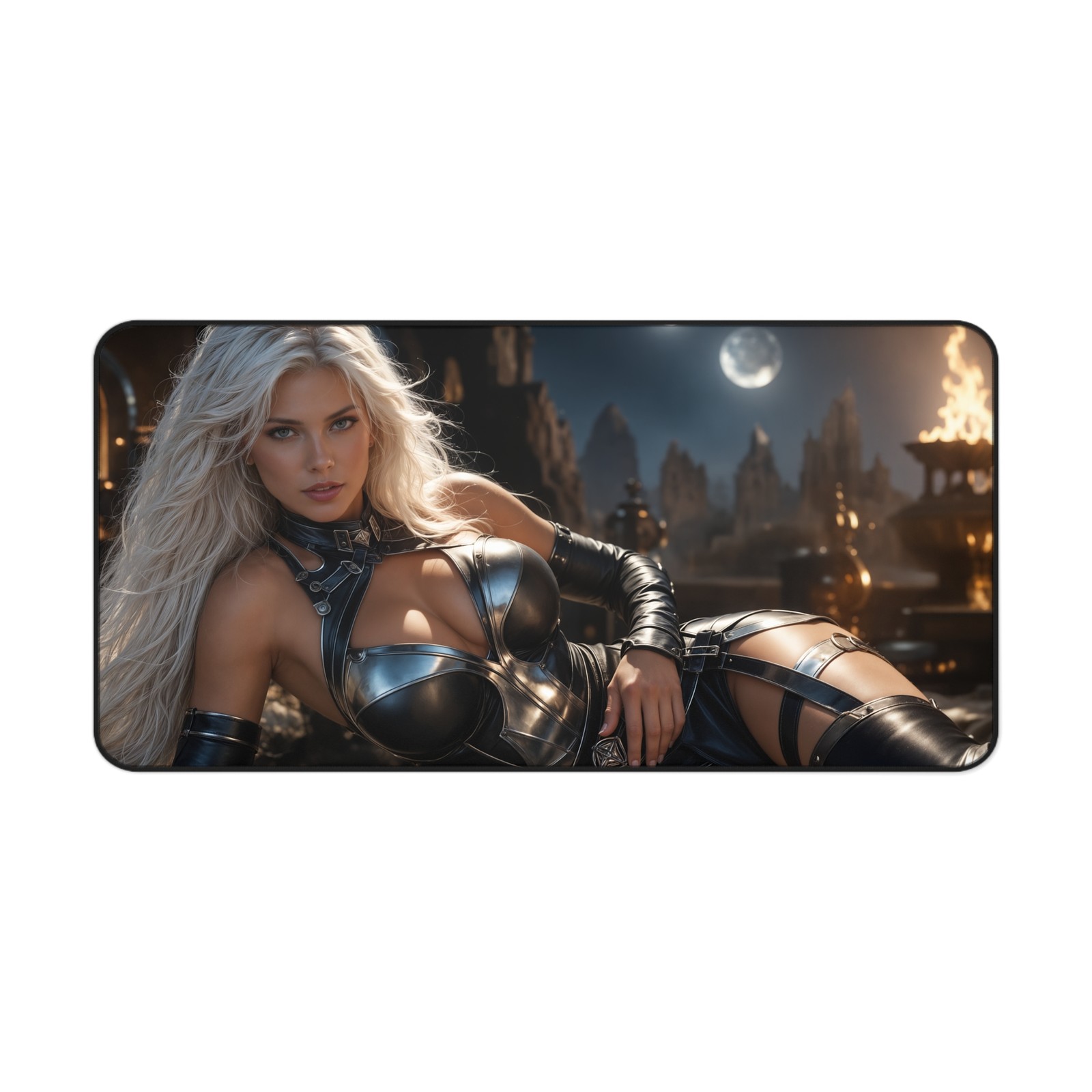 Fantasy Mousepad Featuring Taarna, Gaming Playmat for Desk Setup