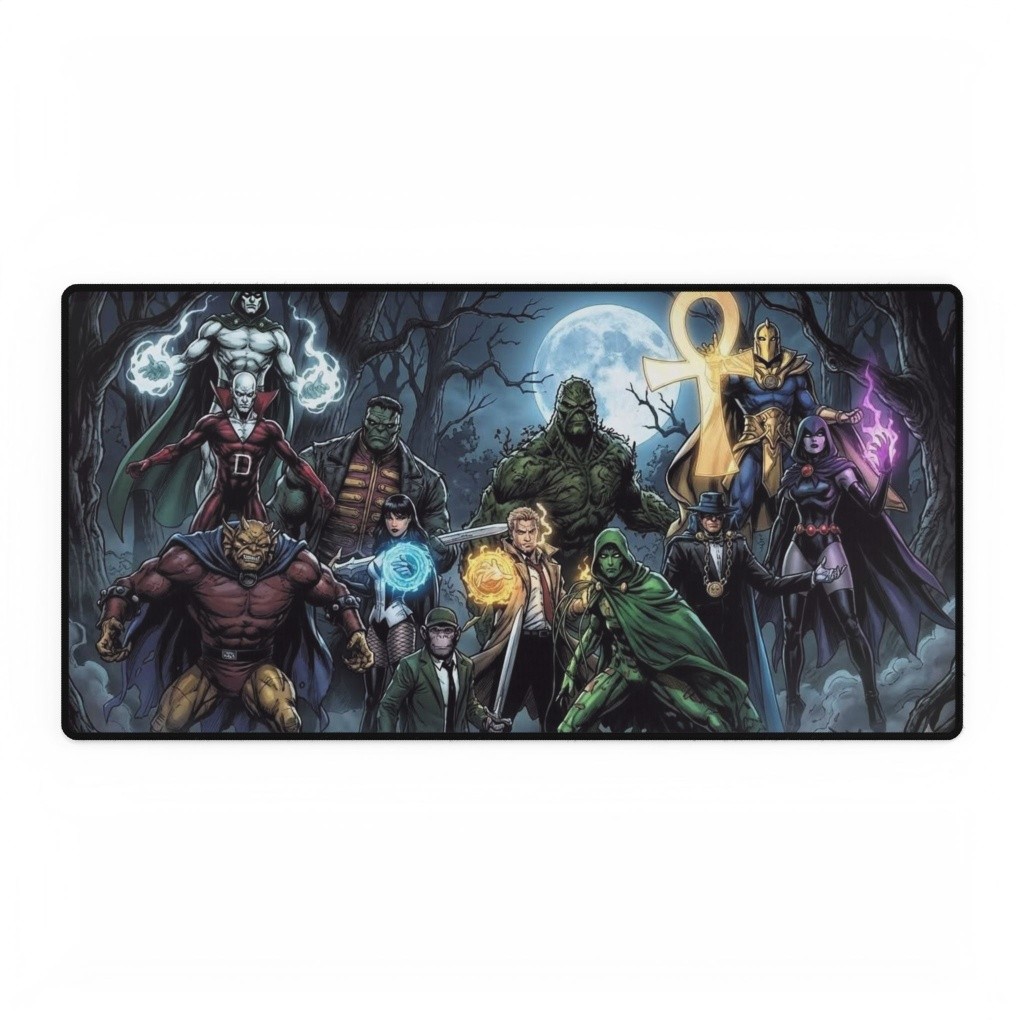 DC Comics Justice League Dark Team Mouse Pad Desk Mats