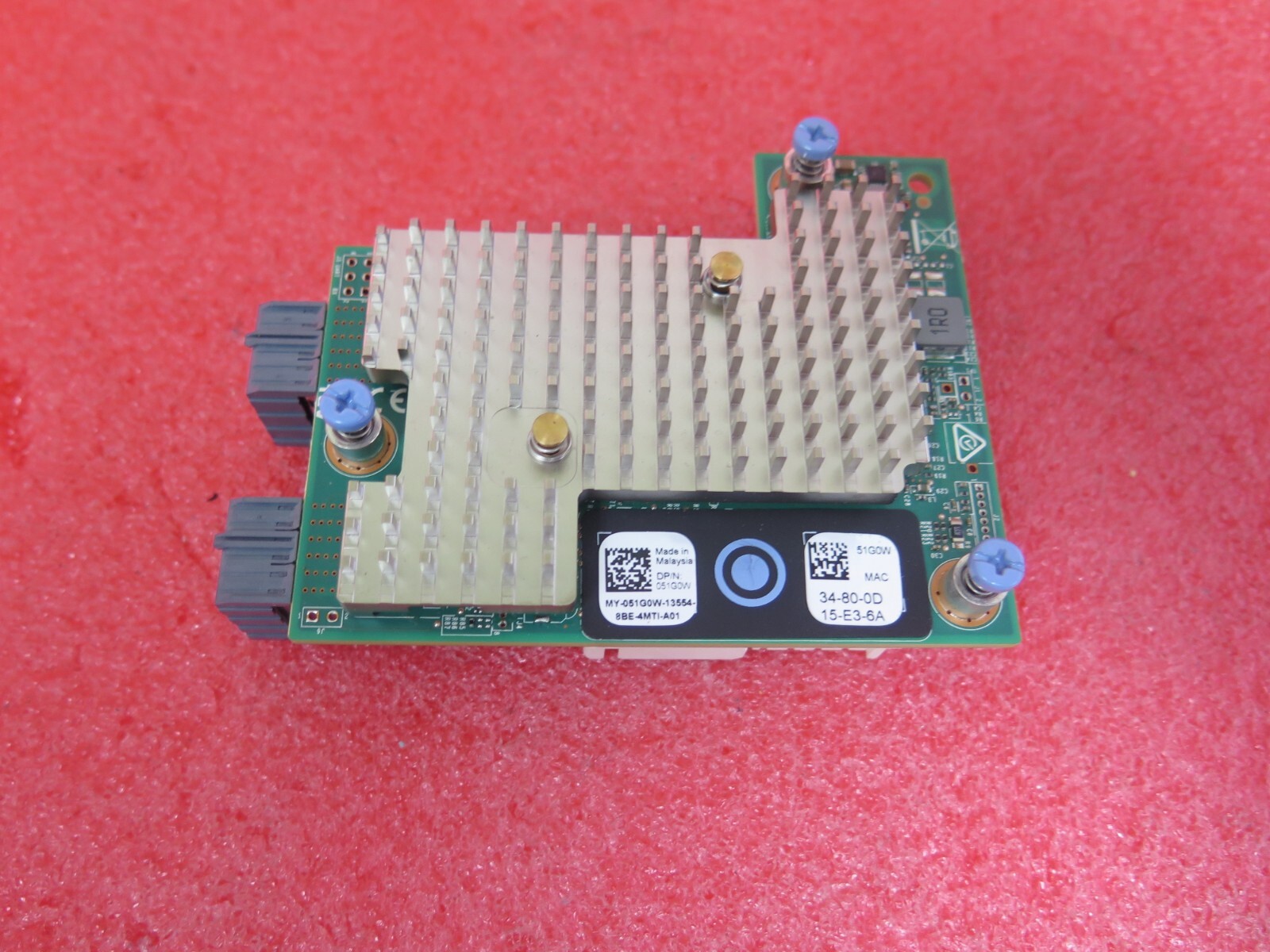 Genuine Qlogic QL41262HMKR 25Gb/10Gb Dual Port Mezzanine Card Dell 51G0W