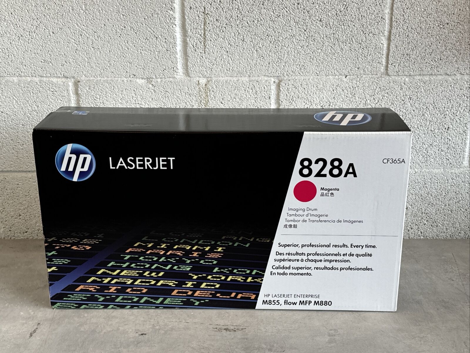 New Sealed - Genuine HP LaserJet 828A (CF365A) Magenta Drum Unit Toner
