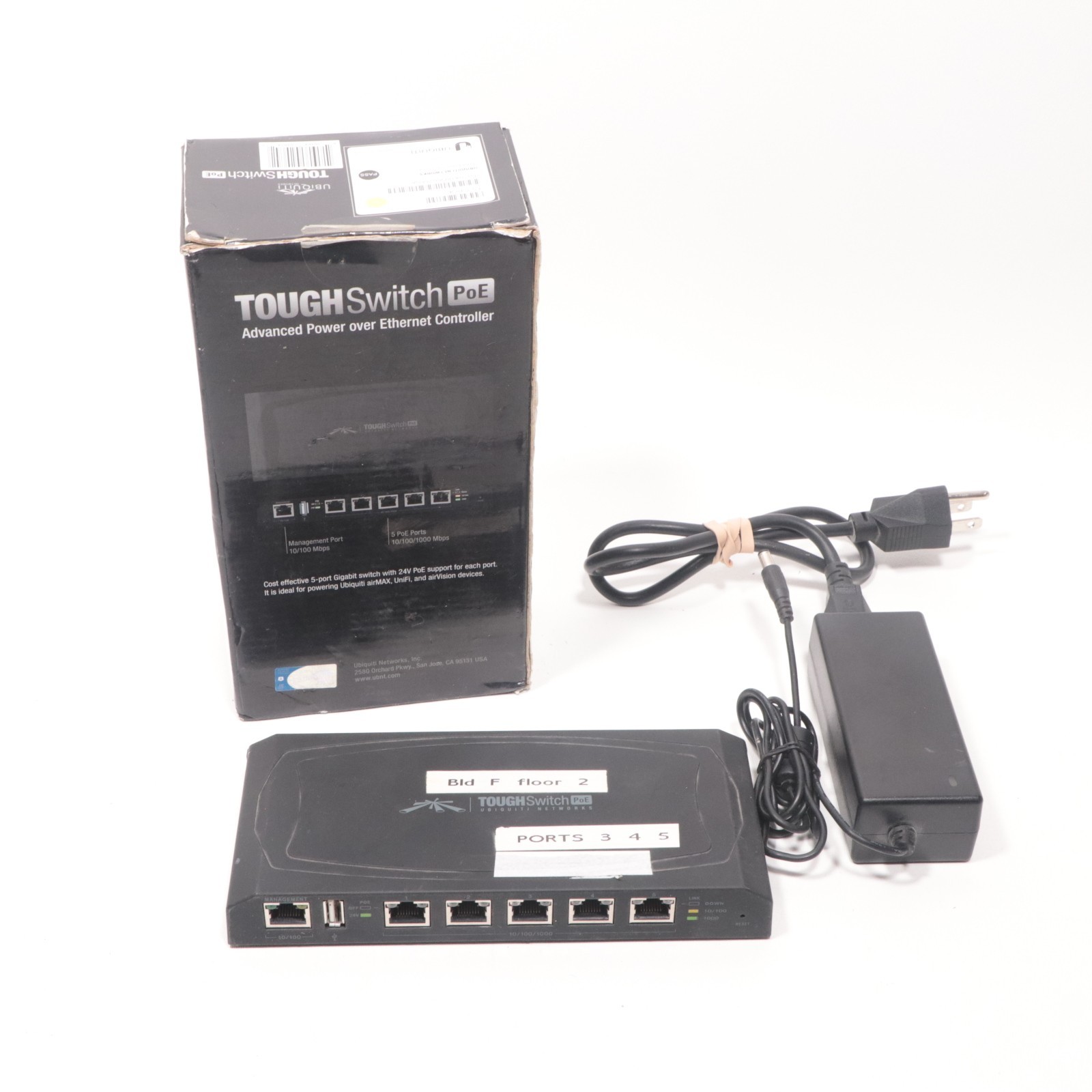 Ubiquiti Networks ToughSwitch TS-5-POE PoE 5-Port Managed Switch 