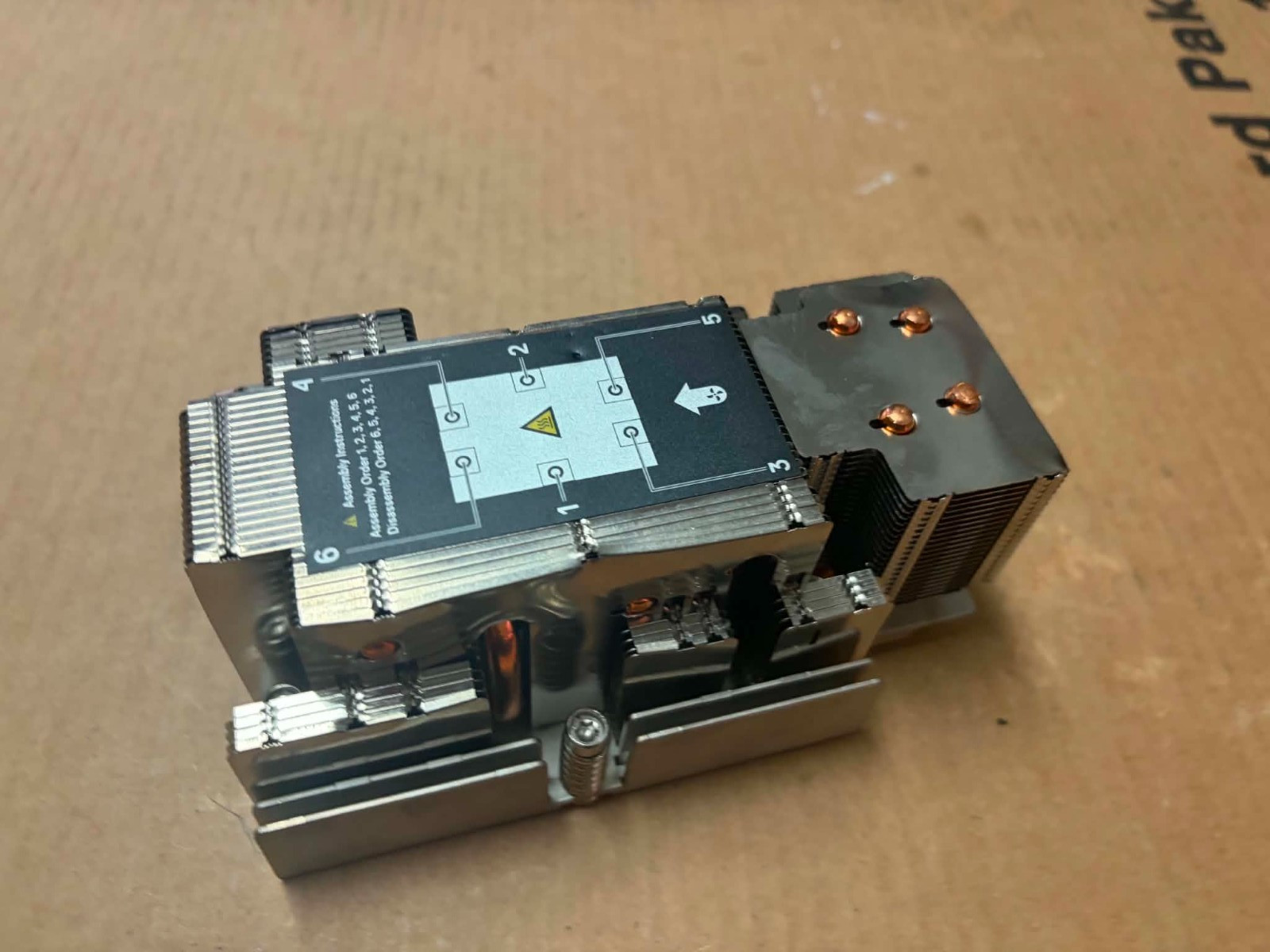 03V23D For Dell PowerEdge R7625 High Perfermance Heatsink AMD 1U 2U 3V23D