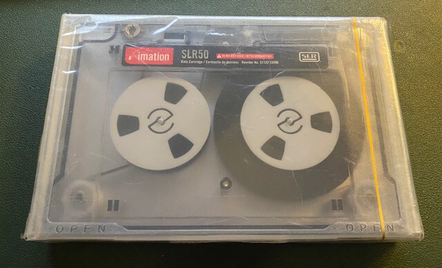 NEW-SEALED Imation 12096 SLR50 MLR-3 25GB/50GB Data Tape Cartridge SLR50/MLR3