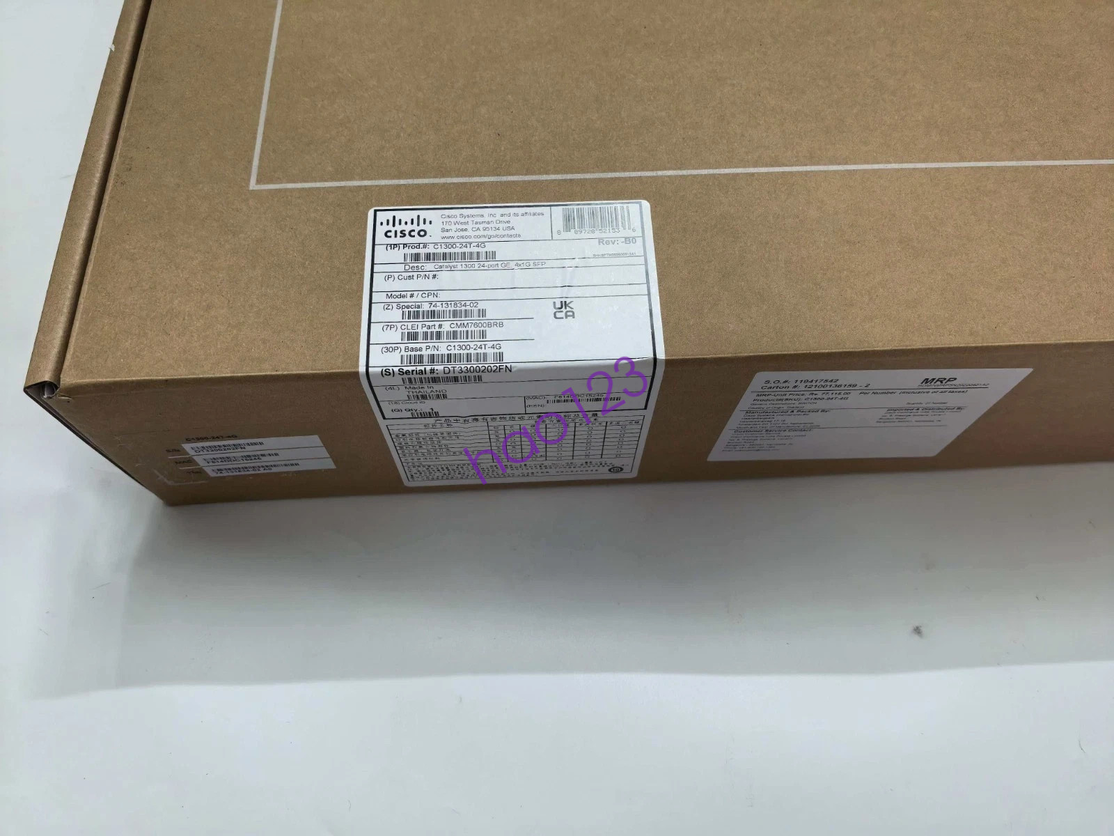 Cisco C1300-24T-4G Catalyst 1300 Switch New Sealed ship by DHL/FedEx