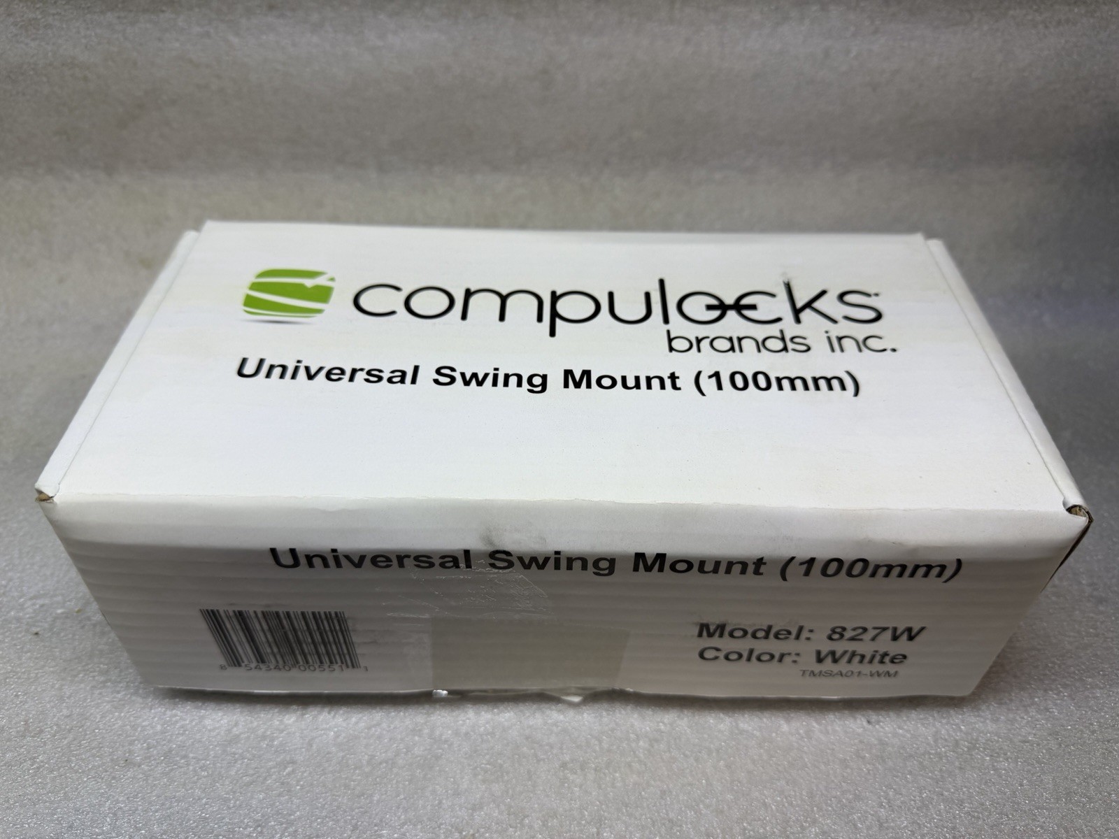 Compulocks Brands - 827W - Compulocks VESA Swing Arm Mount White - 100mm x NEW