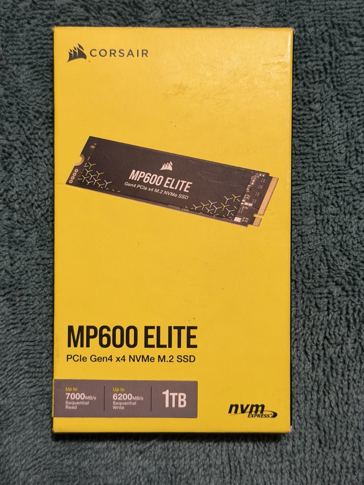 Corsair MP600 Elite Gen 4 PCle x 4 1TB SSD Black Never Used