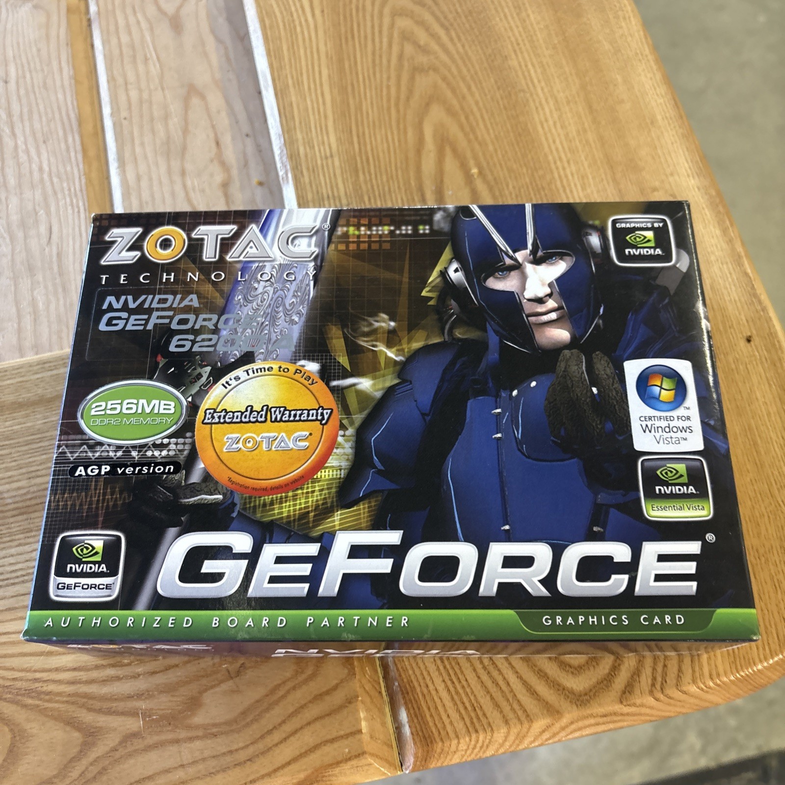 Zotac 188-02N17-020ZT NVIDIA GeForce 6200A 256MB GDDR2 AGP Graphics Card NEW 🔥