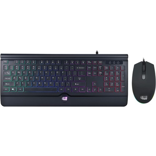 Adesso EasyTouch 137CB Illuminated Gaming Keyboard & Mouse Combo