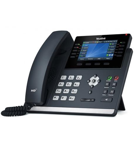 Yealink SIP-T46U IP Phone - Corded - Corded - Wall Mountable, Desktop - Classic