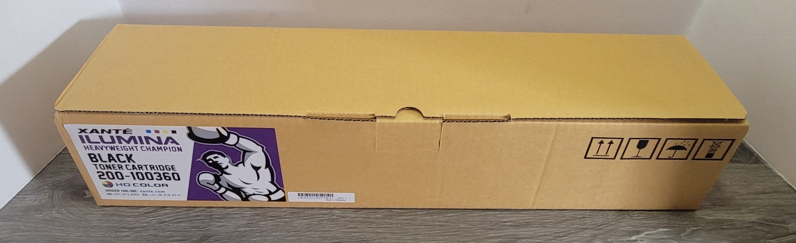 Xante Ilumina Heavyweight Champion Black Toner Cartridge 200100360