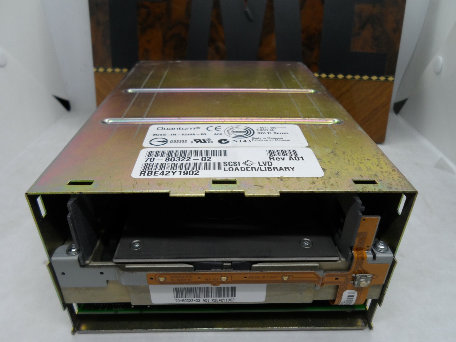 QUANTUM SDLT320 TR-S239A-EG Loader drive for Quantum 1/8 Autoloader 70-80322-02 