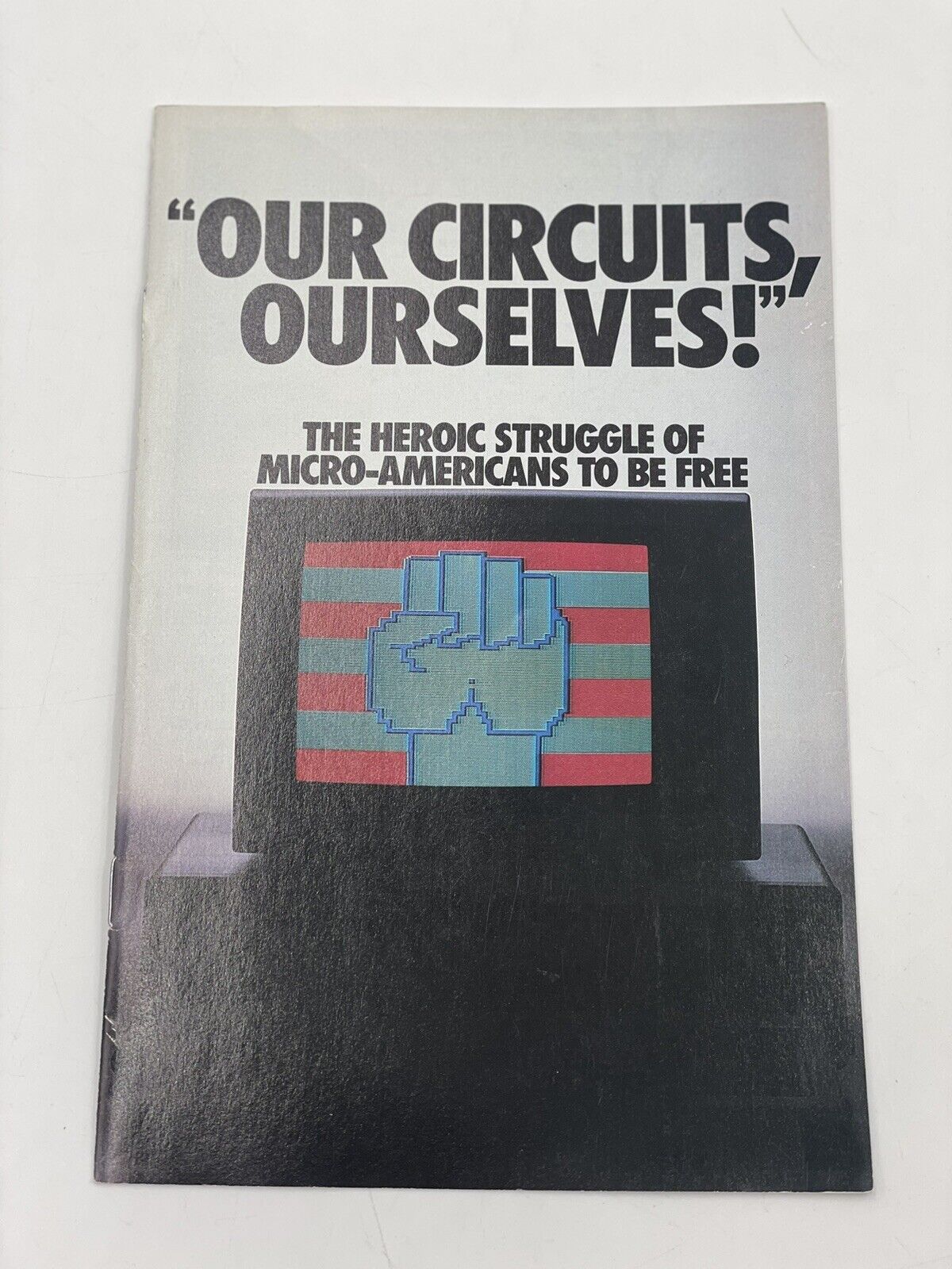 Suspended InfoCom - The Heroic Struggle Of Micro-Americans - RARE VINTAGE INSERT