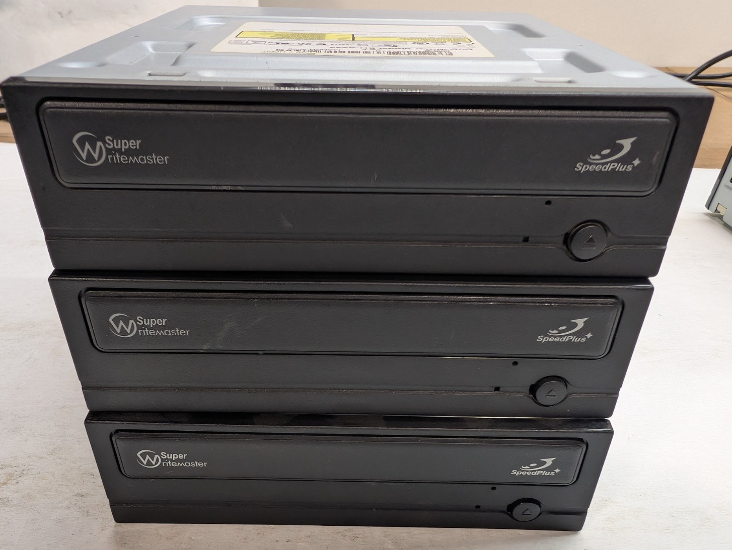Lot of 3 Samsung Super WriteMaster SH-S223 22x DVD Writer SATA Optical Drive