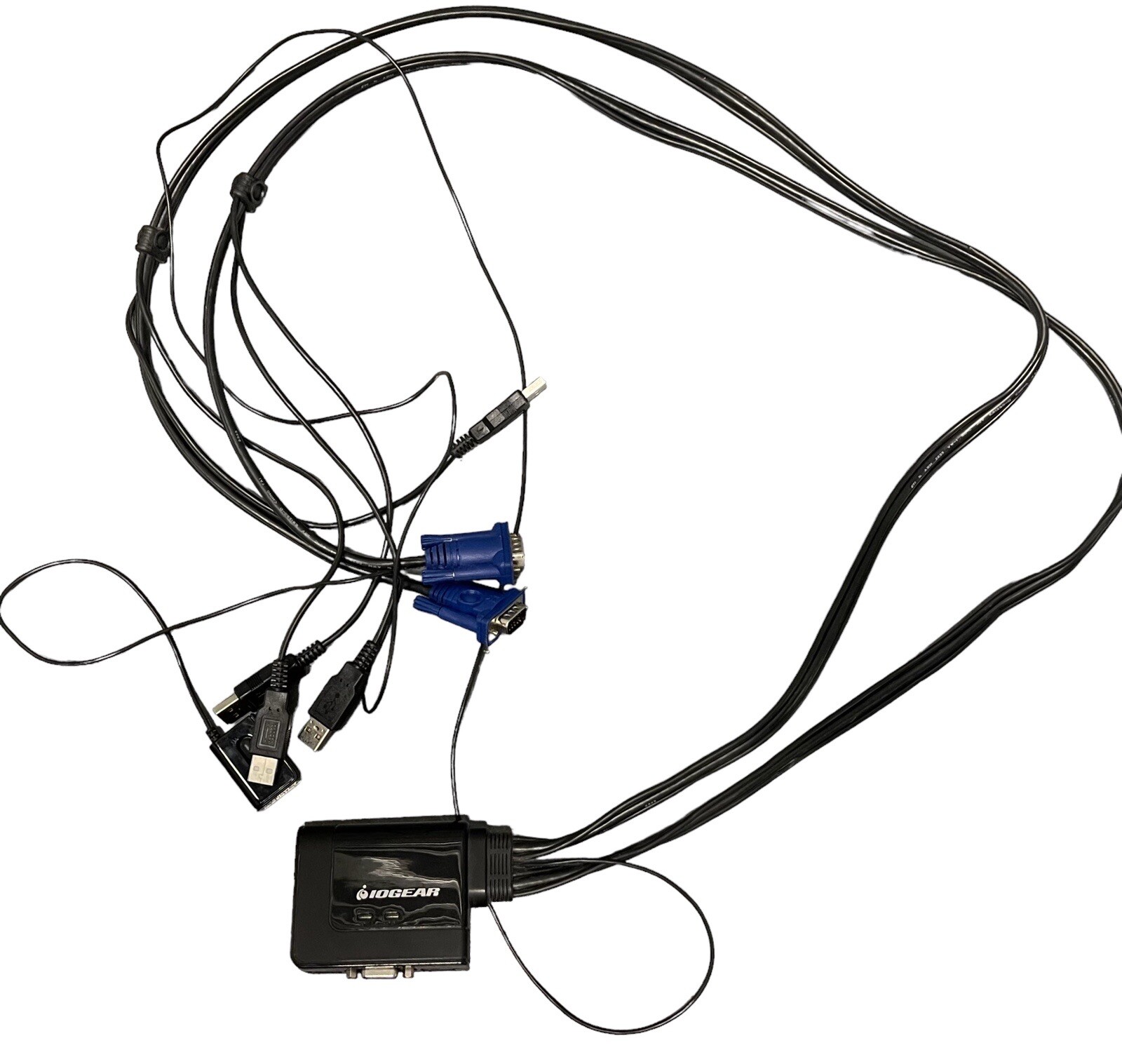 IOGEAR 2-Port USB KVM Switch GCS22U *FREE USA SHIPPING*