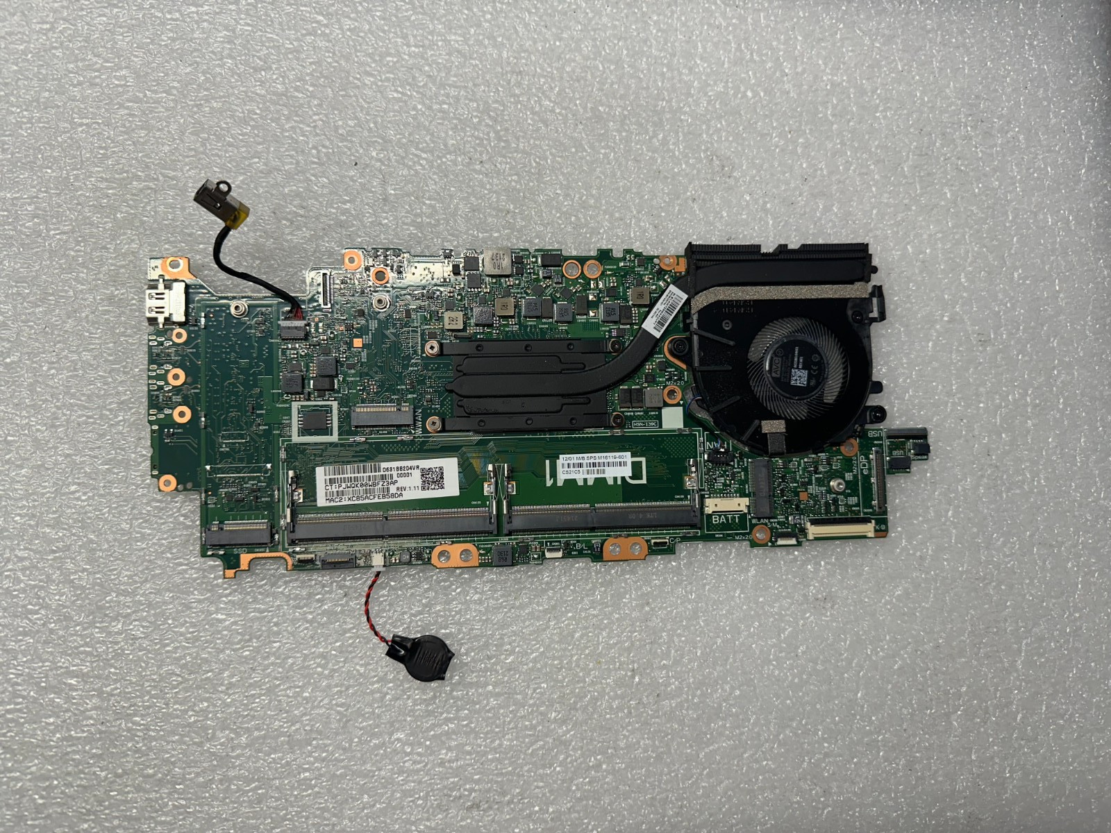 HP mt46 Mobile Thin client AMD Ryzen 3 Pro 4450u Radeon Motherboard m16119-601