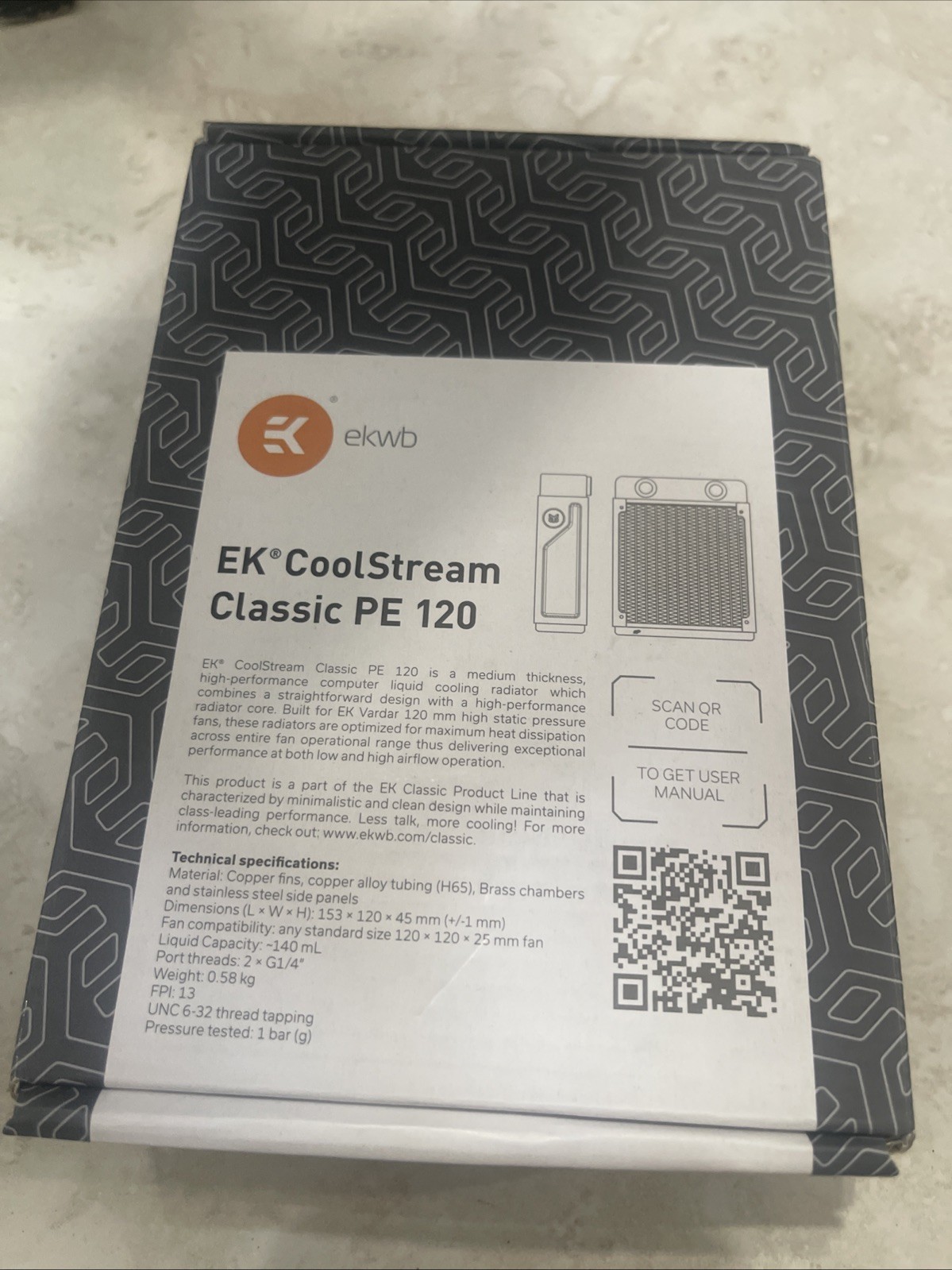 EK-CoolStream Classic PE 120 3831109817353