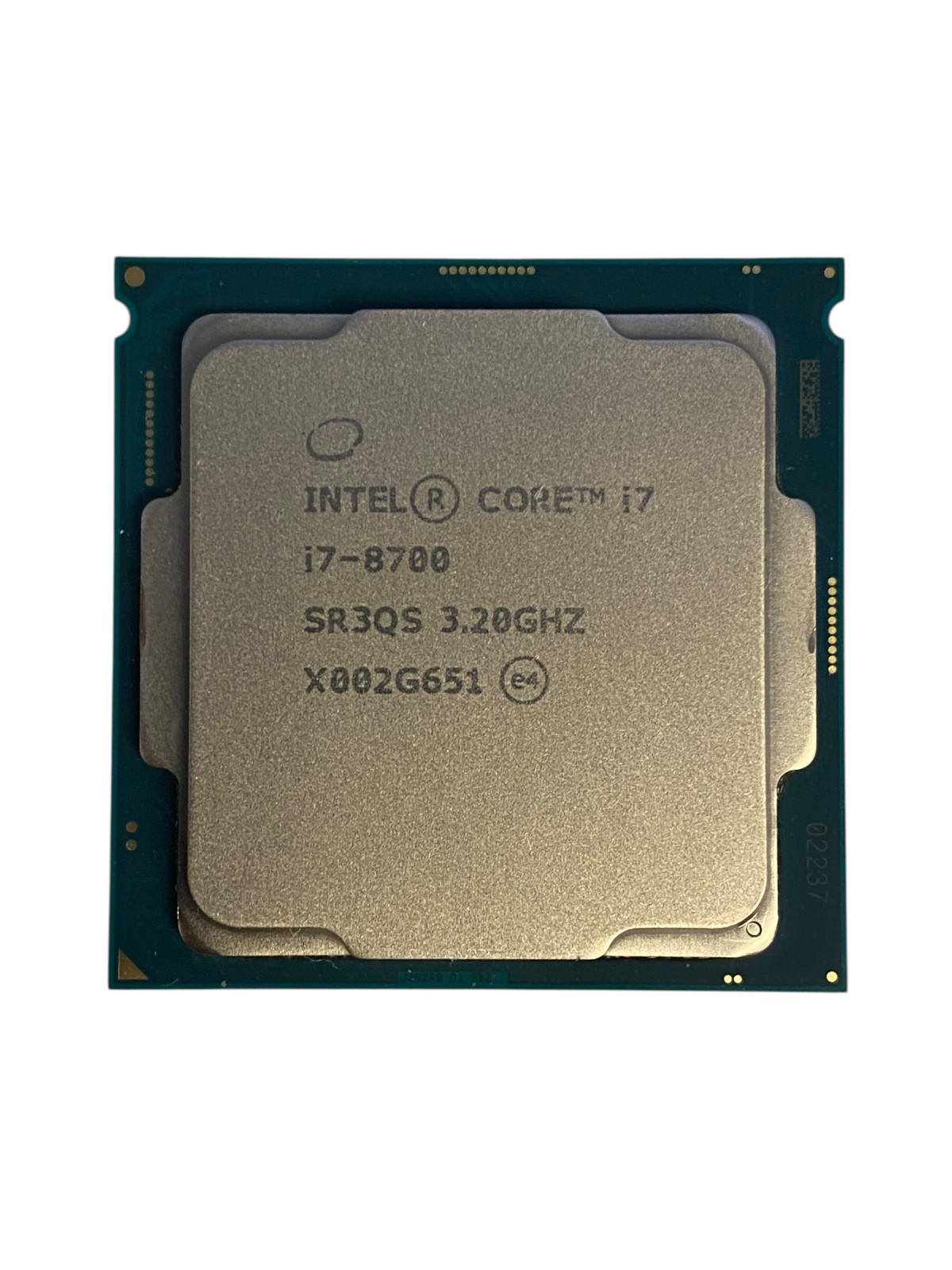 Intel Core i7-8700 3.20GHz 12 MB Cache 6 Core CPU Processors Desktop