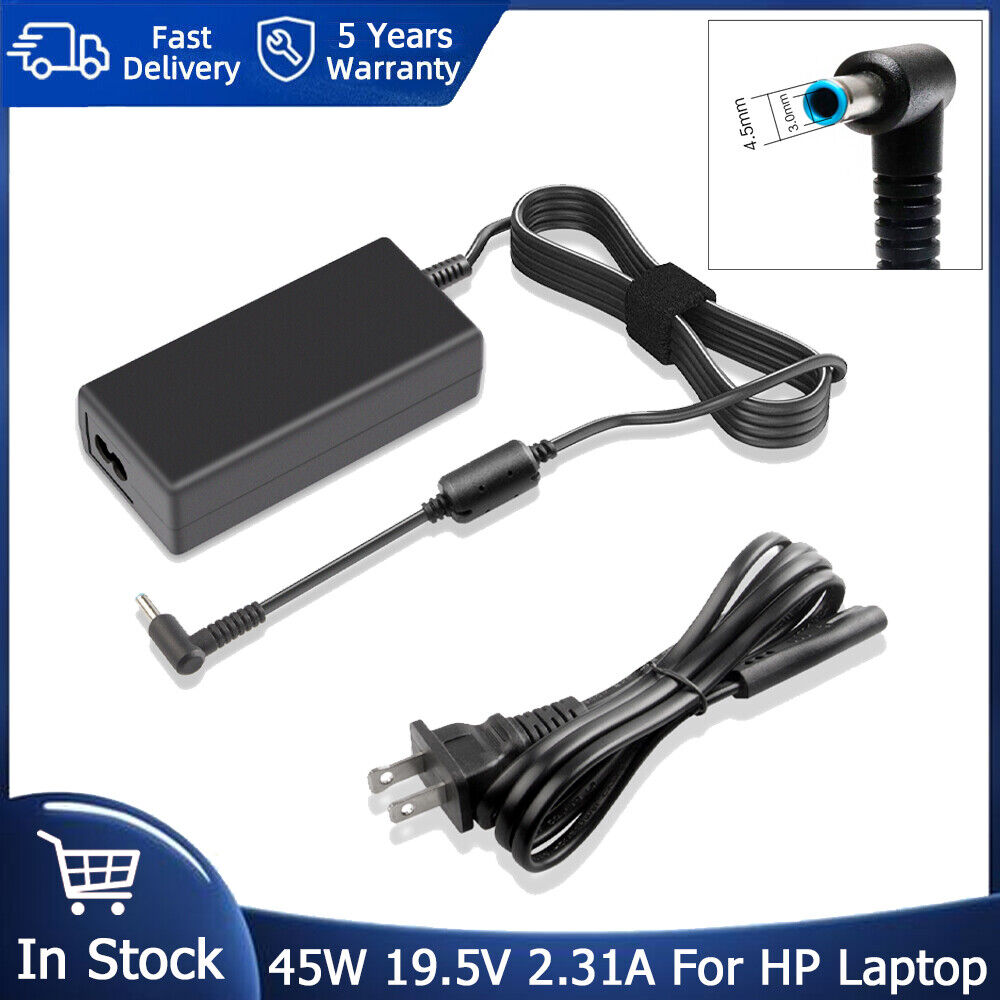 45W 19.5V 2.31A AC Adapter Charger For HP TPN-LA15 TPN-DA16 17-CN Power Supply