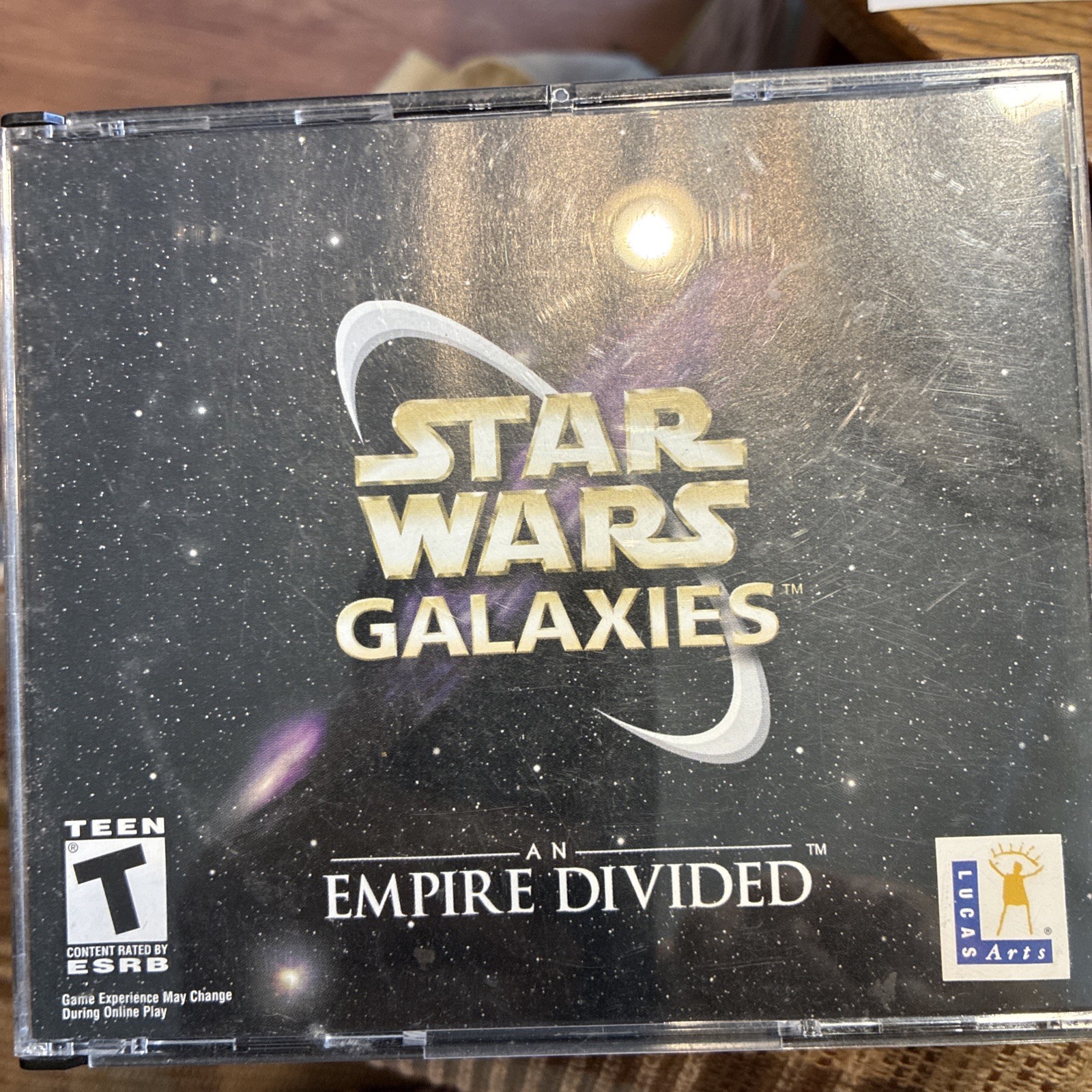 LucasArts Star Wars Galaxies: An Empire Divided PC 3-Disc Set T-Teen